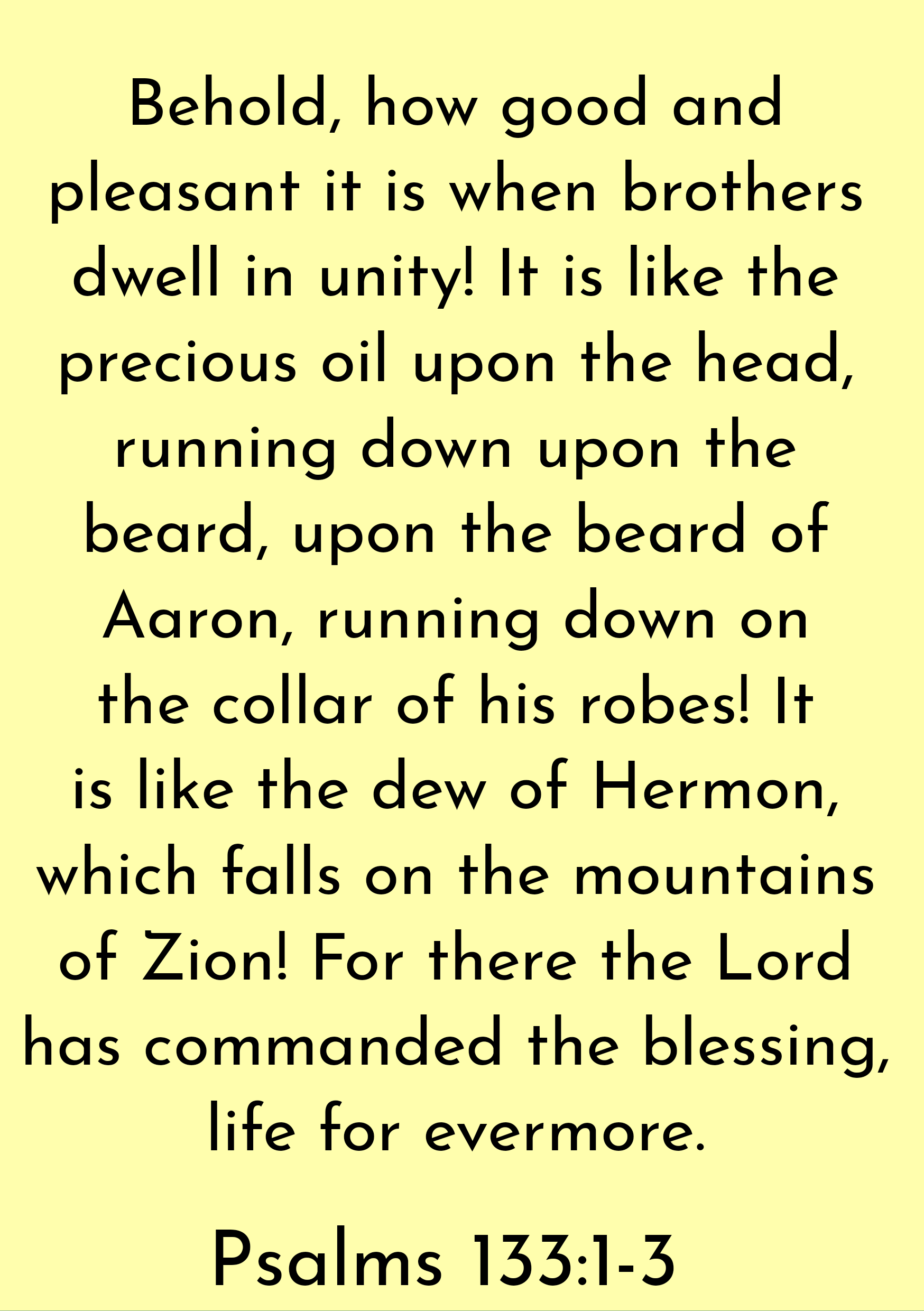 Psalm 133 Kjv Online Wholesale www.congressintercultural.eu