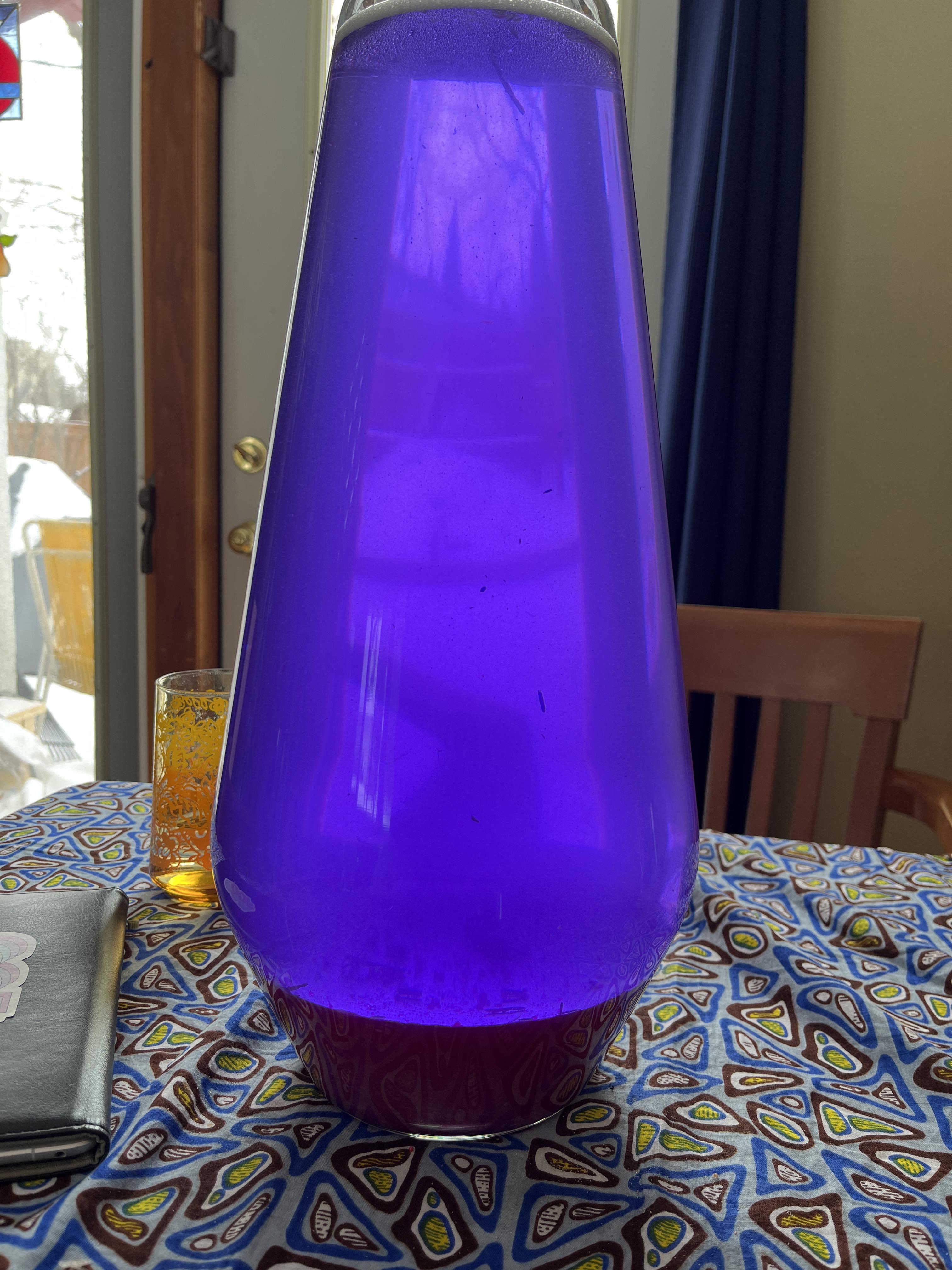 Just got my Grande from Amazon I think it's cloudy ( r/Lavalamps