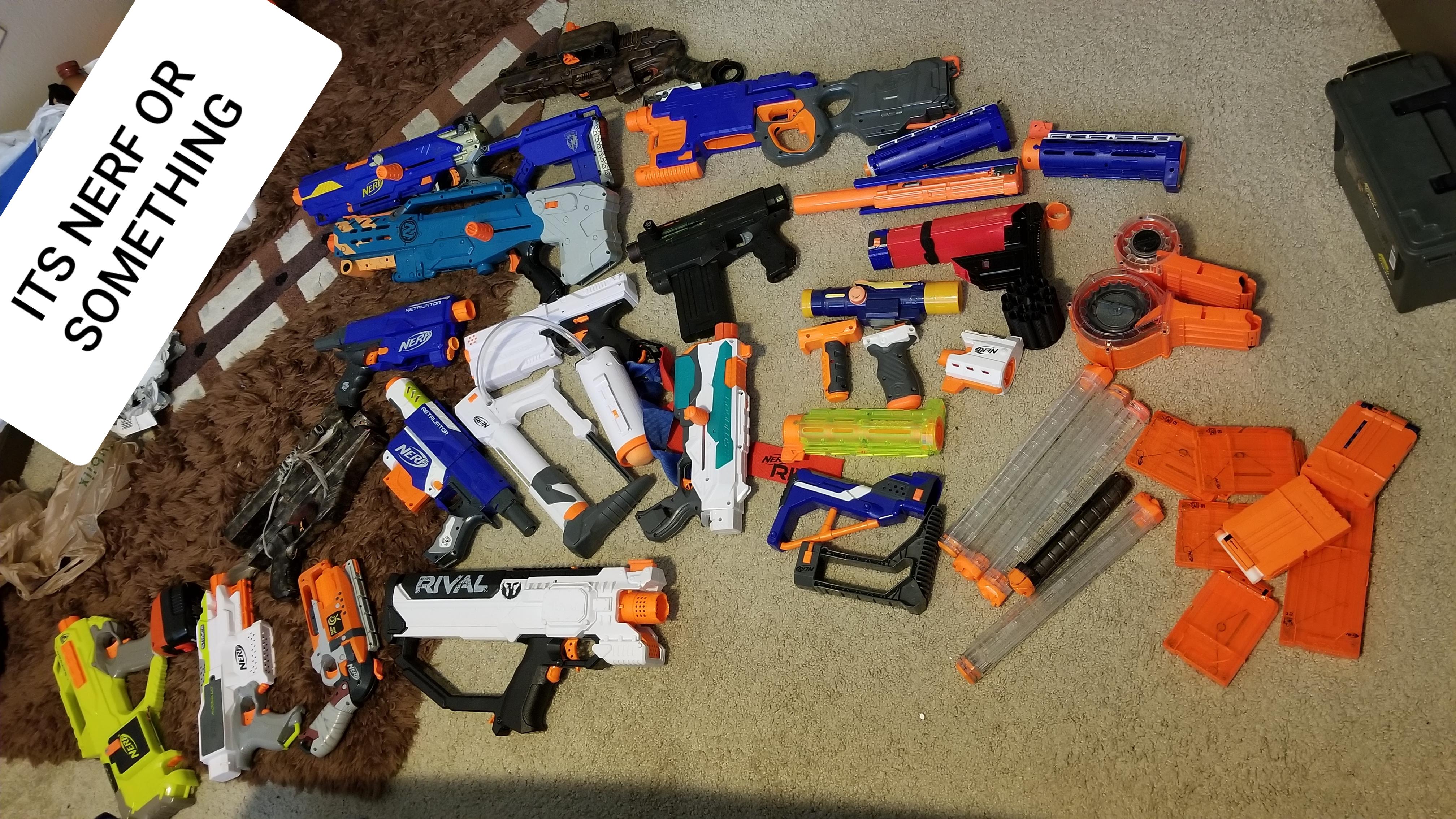 Apartment Nerfers How do you store your Arsenal? Nerf