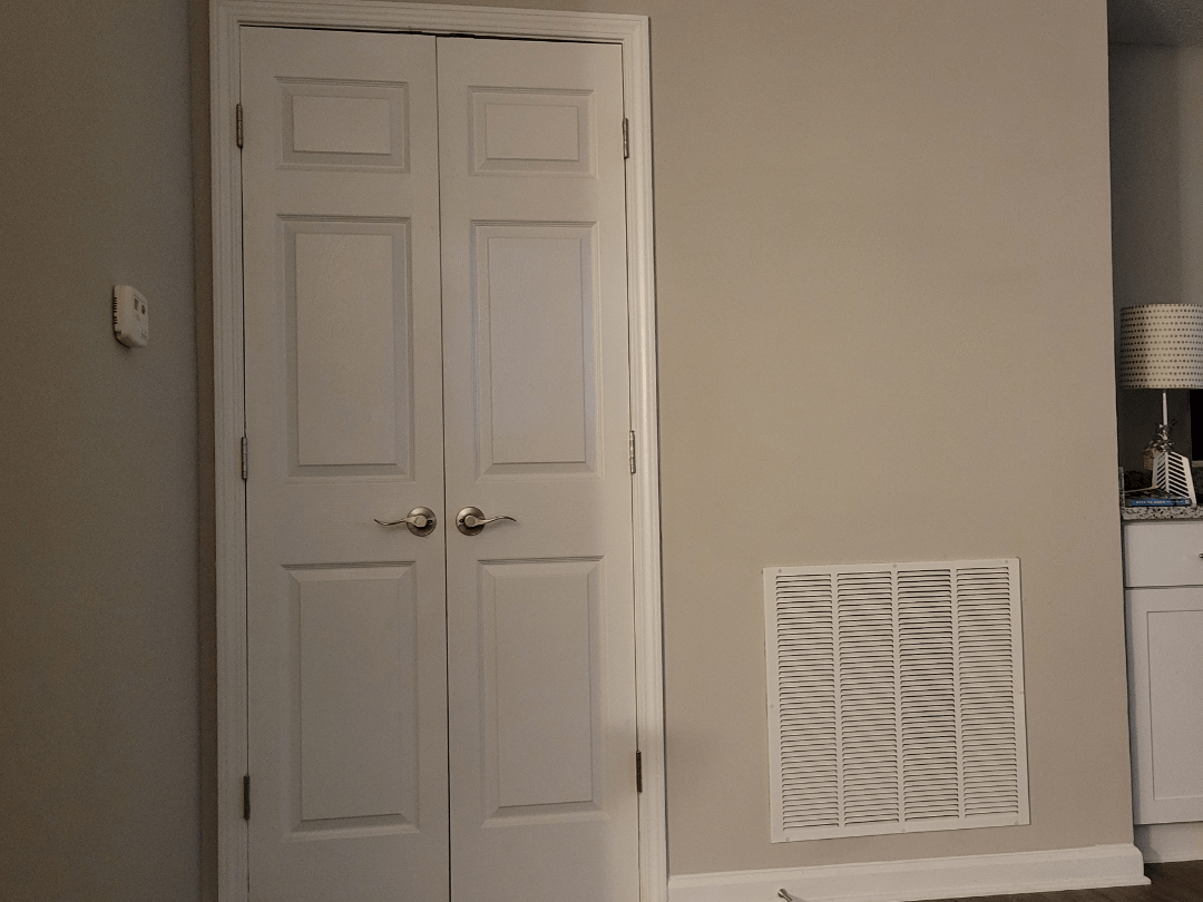 Shelf in front of vent? r/handyman