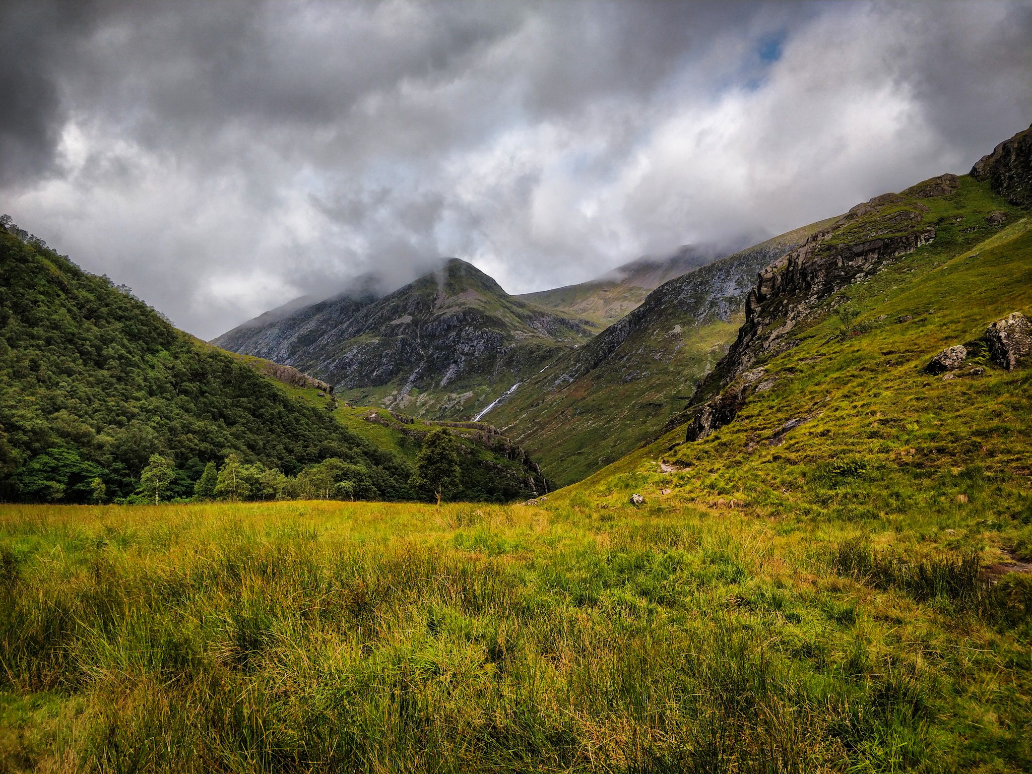If Ben Nevis is too much of a climb, Glen Nevis provides great views as