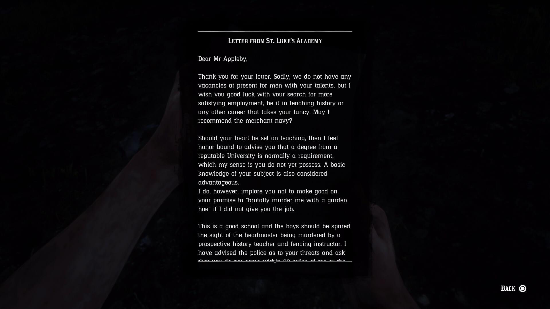 Business Opportunities Letter Rdr2 PDFREQ