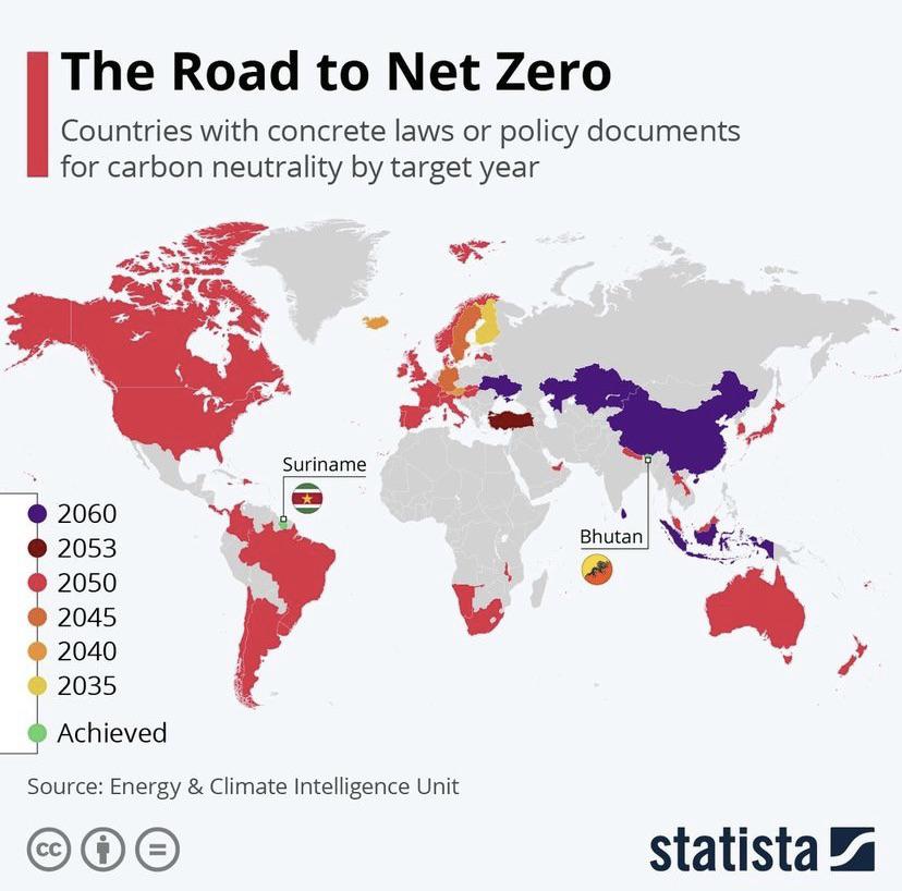 A map relating to when counties will achieve net zero emissions r/MapPorn