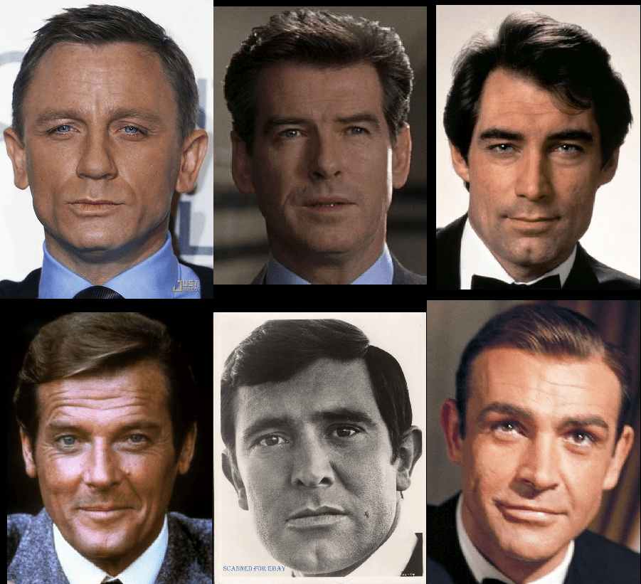 Which Bond actors most resemble each other? r/JamesBond