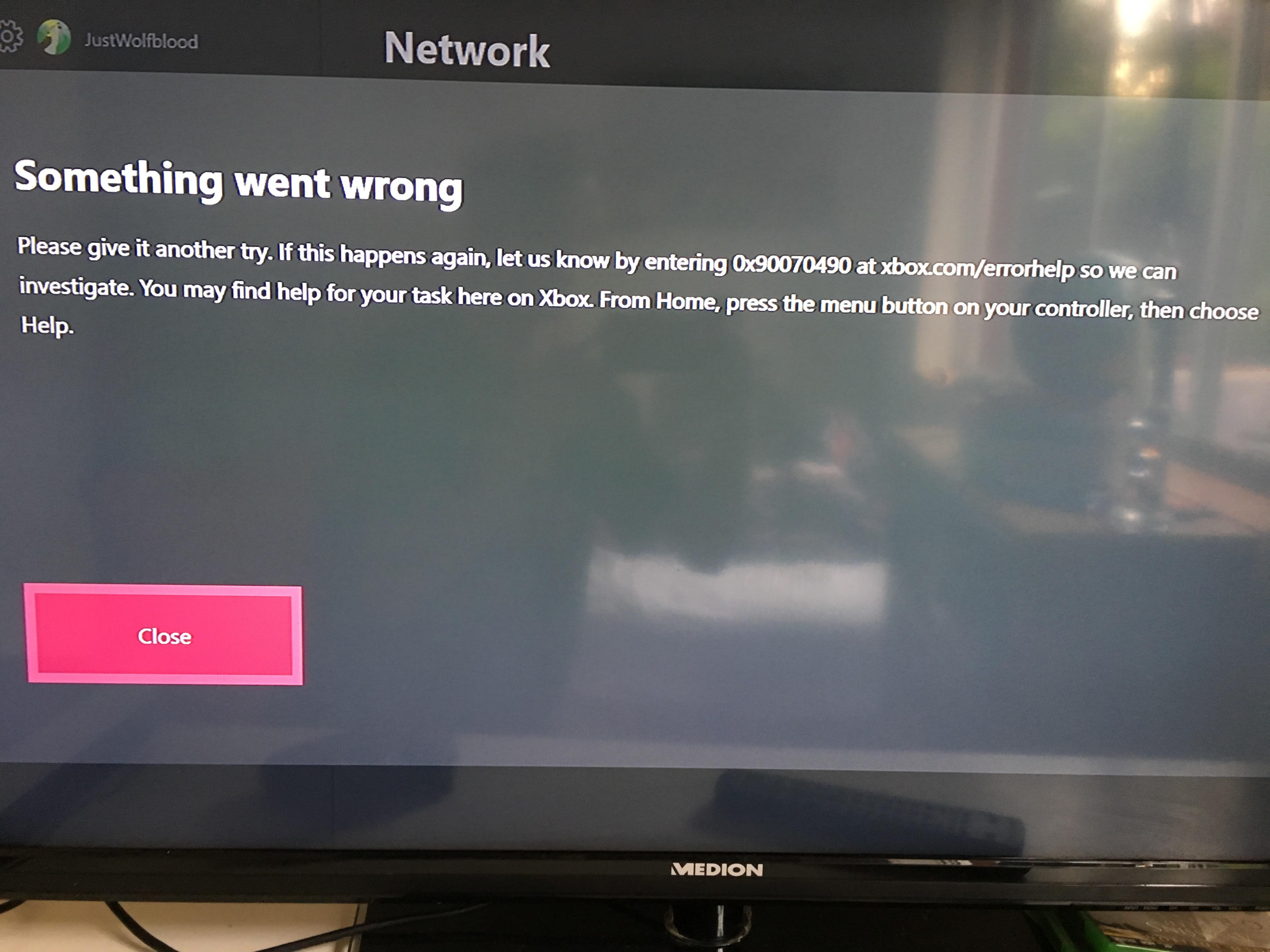 I've been trying to connect to the but this keeps popping up