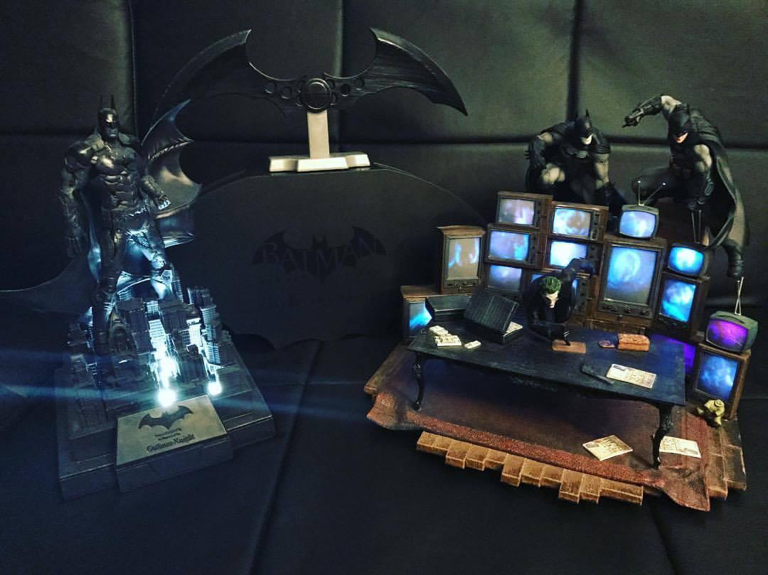 Some of my Batman Collector’s Edition Statues! Love how these light up