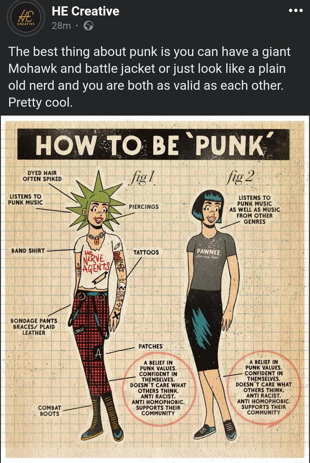 Wise words, chaps and chapesses r/PunkMemes