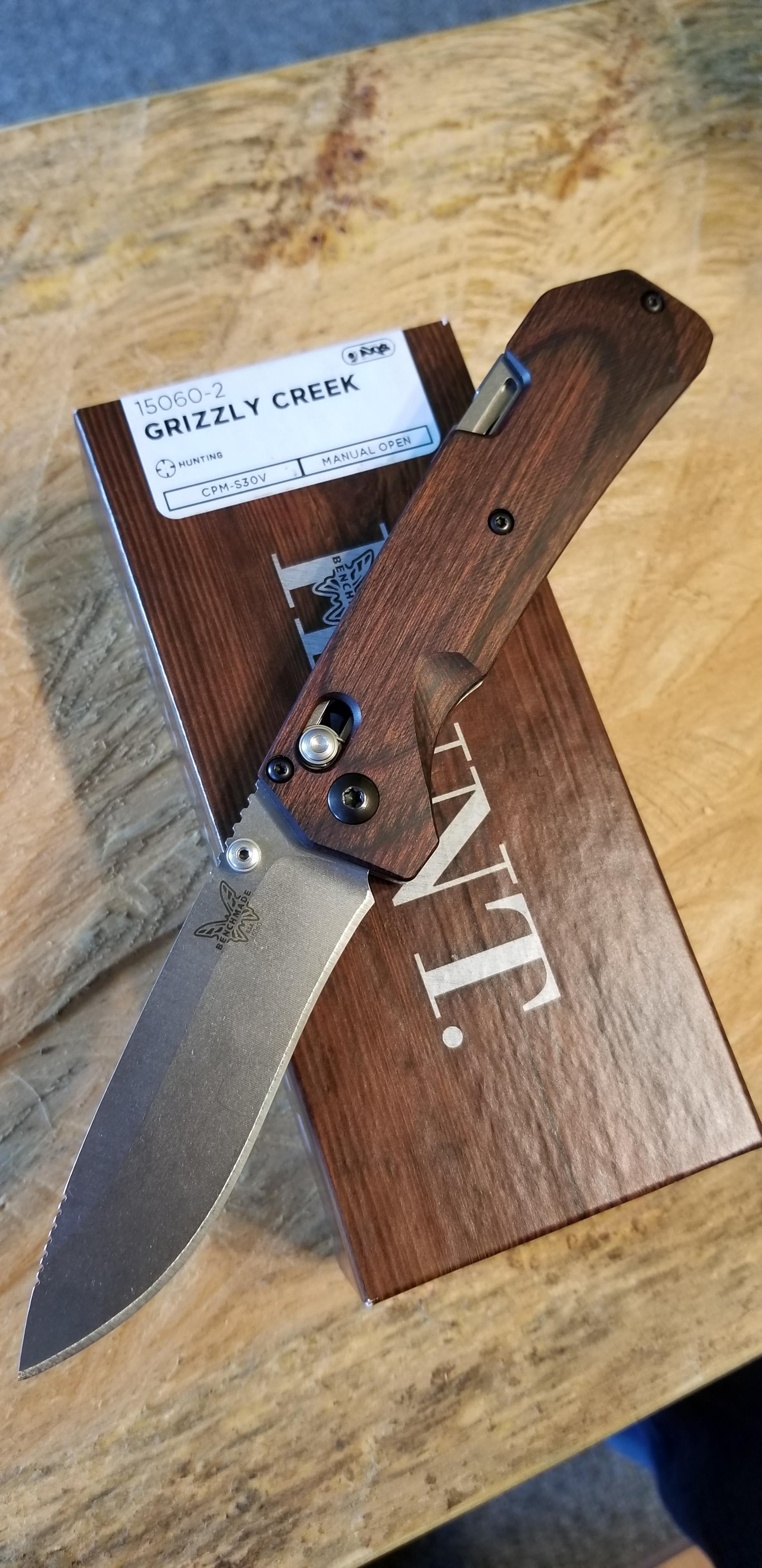 NKD Benchmade Grizzly Creek r/knives