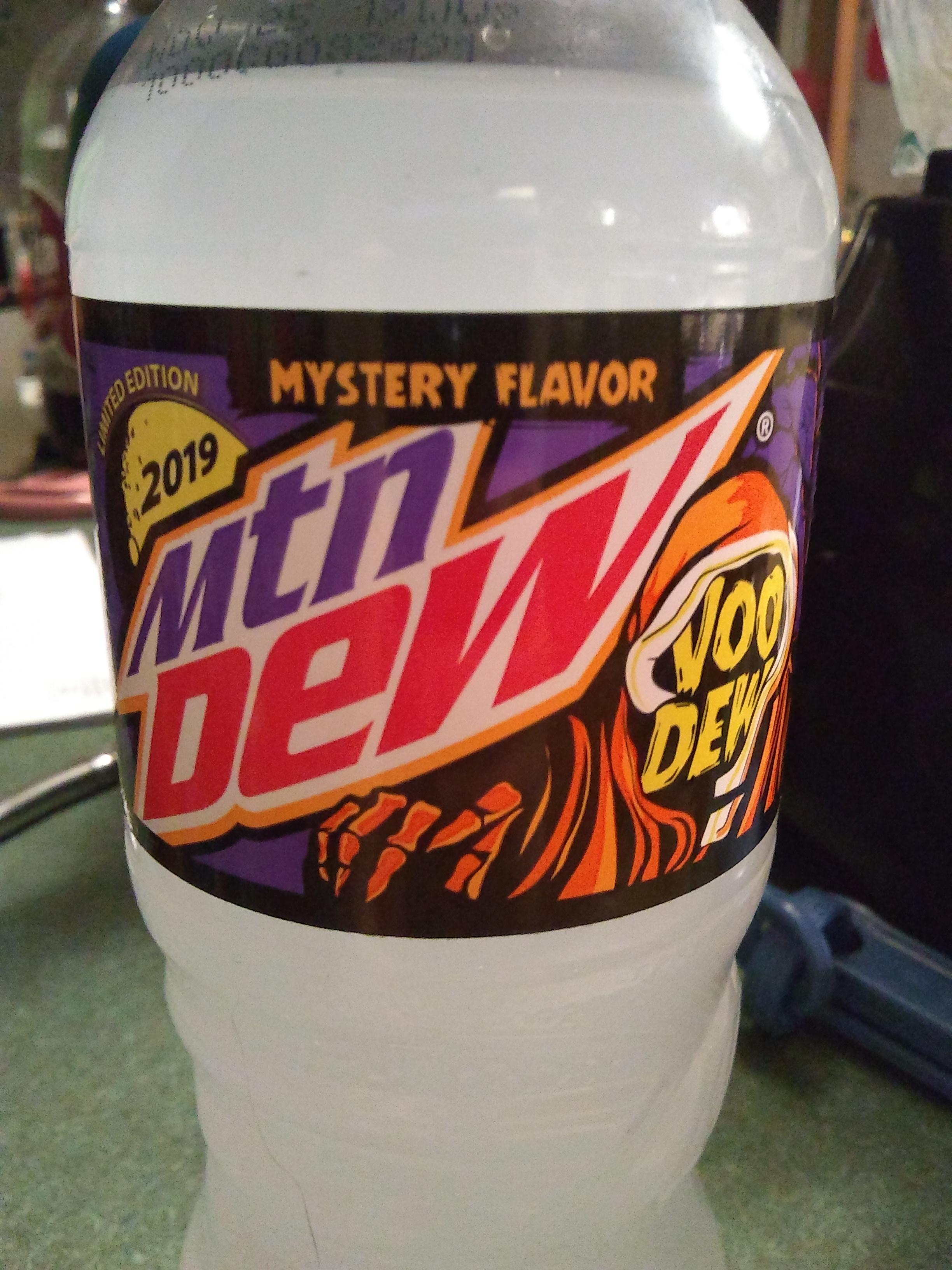 Well I figured out what Mountain Dew voodew taste like even though I