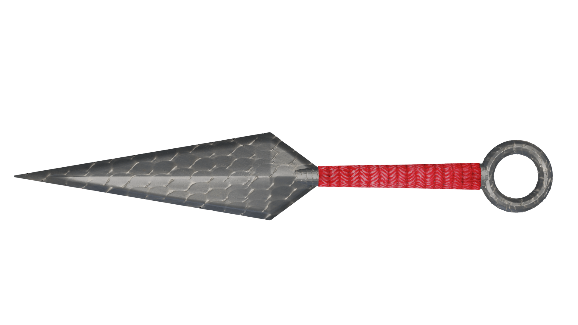 Hey! I modeled a Kunai Knife in Blender. It is my first every model