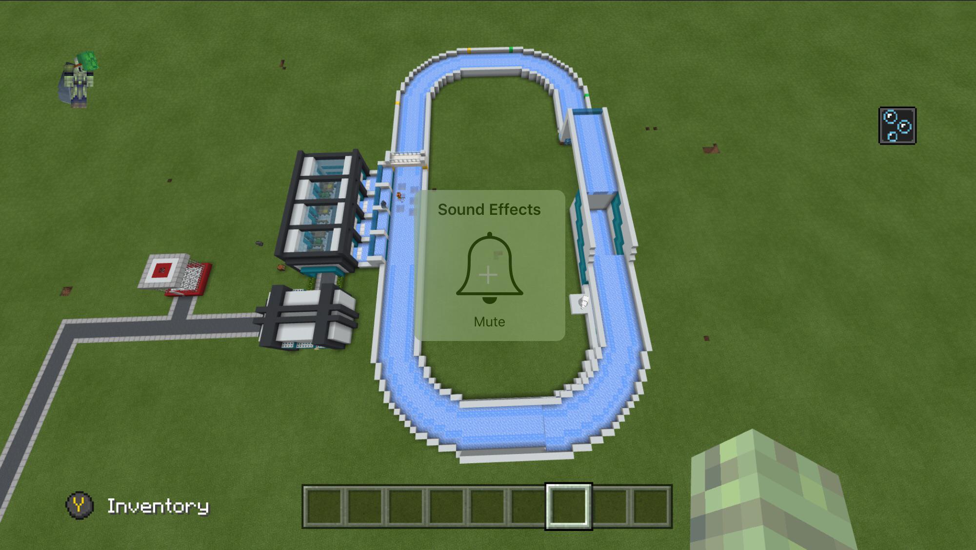 Boat racing track for my Minecraft Olympics r/PhoenixSC