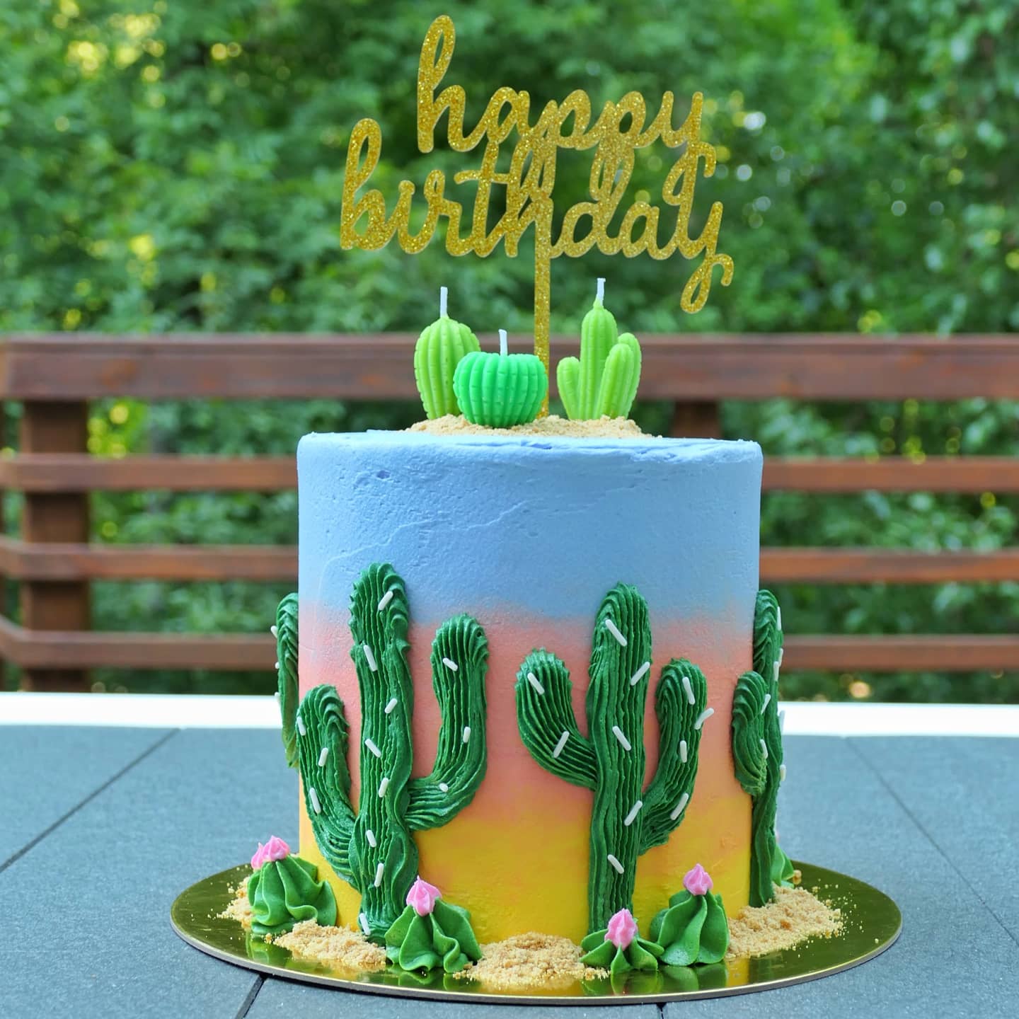 My daughter’s 6th birthday cake. I always ask her to design and I