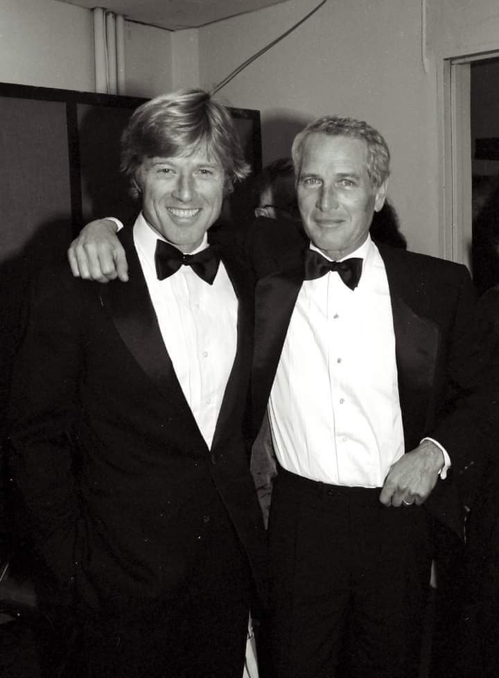 Happy Birthday Robert Redford (18th August 1936) with paul newman r