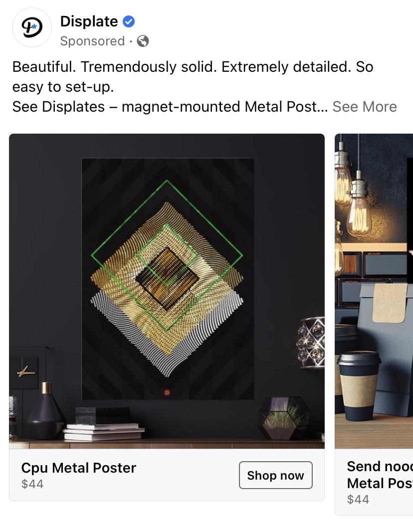 Anybody know if this is a legit use of the design by Displate? r