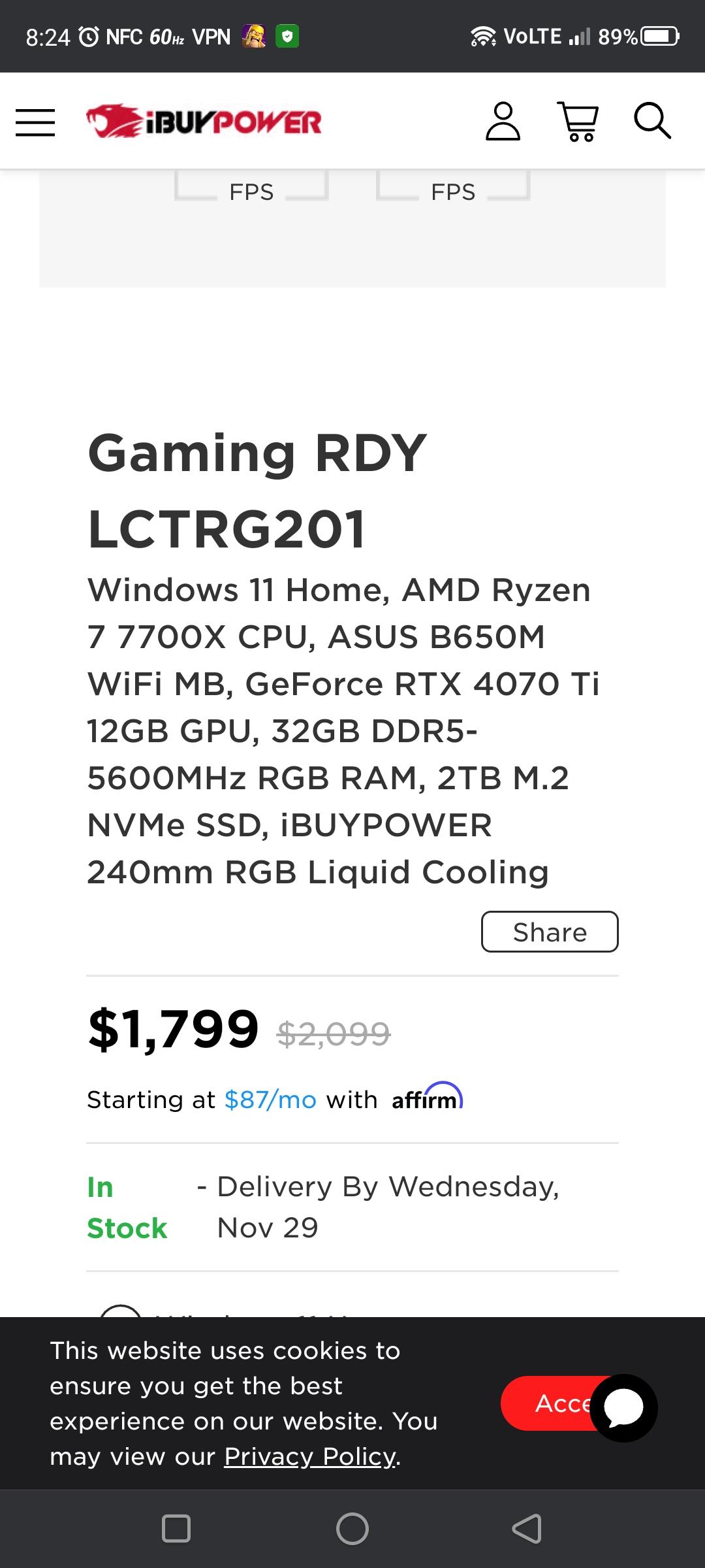 Is this good value for the pc? r/iBUYPOWER