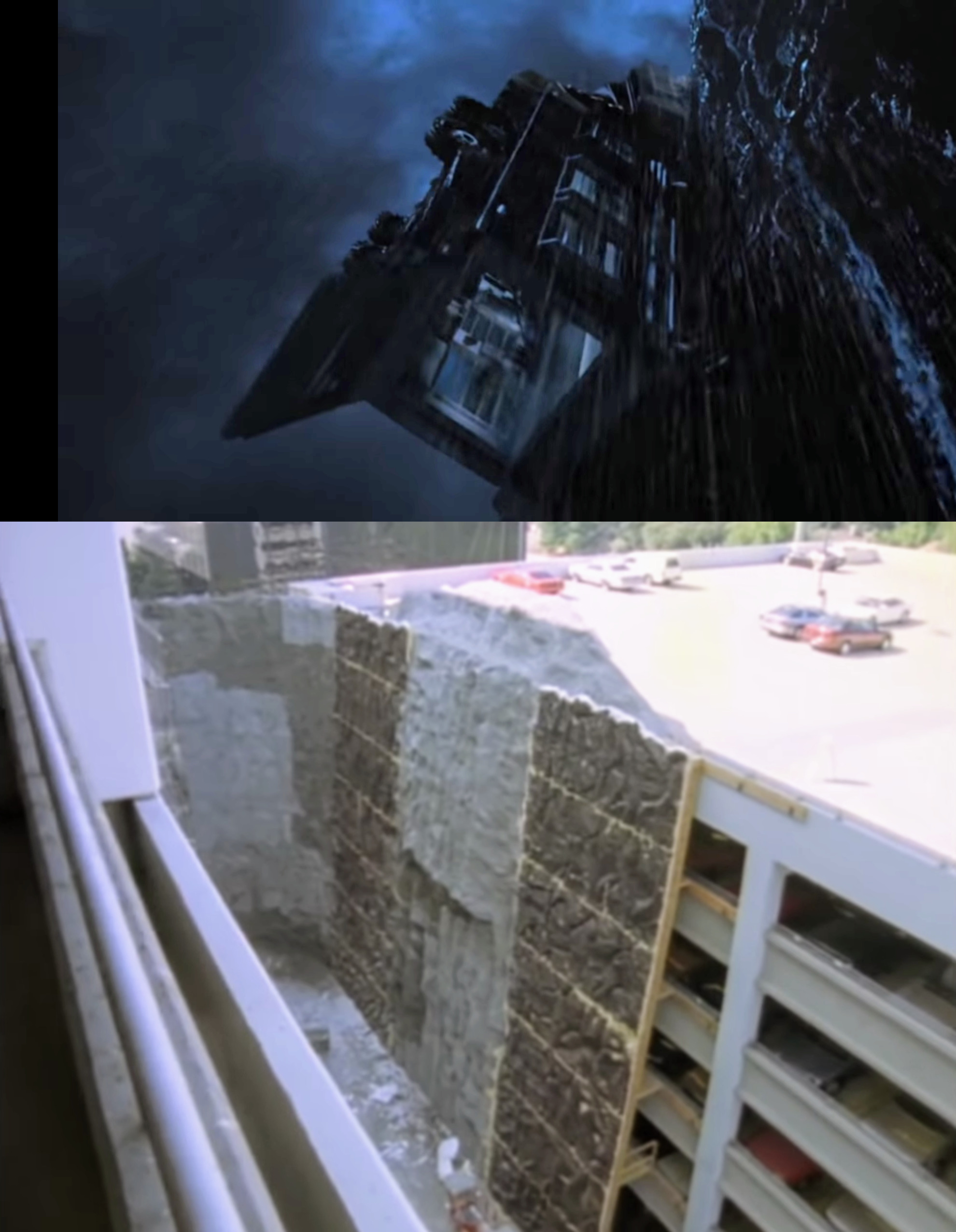 In The Lost World Jurassic Park (1997) in the scene where the TRex's