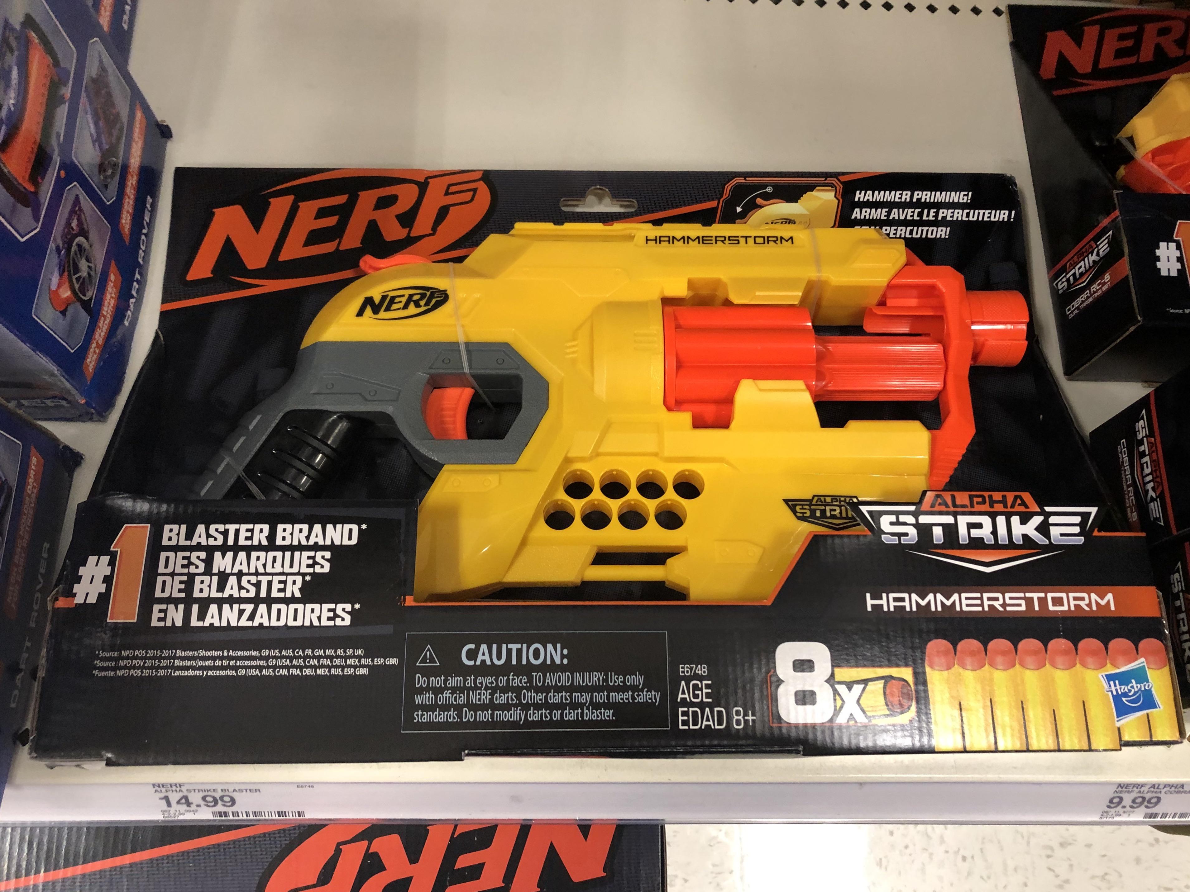 Found this instead of toilet paper at Target r/Nerf