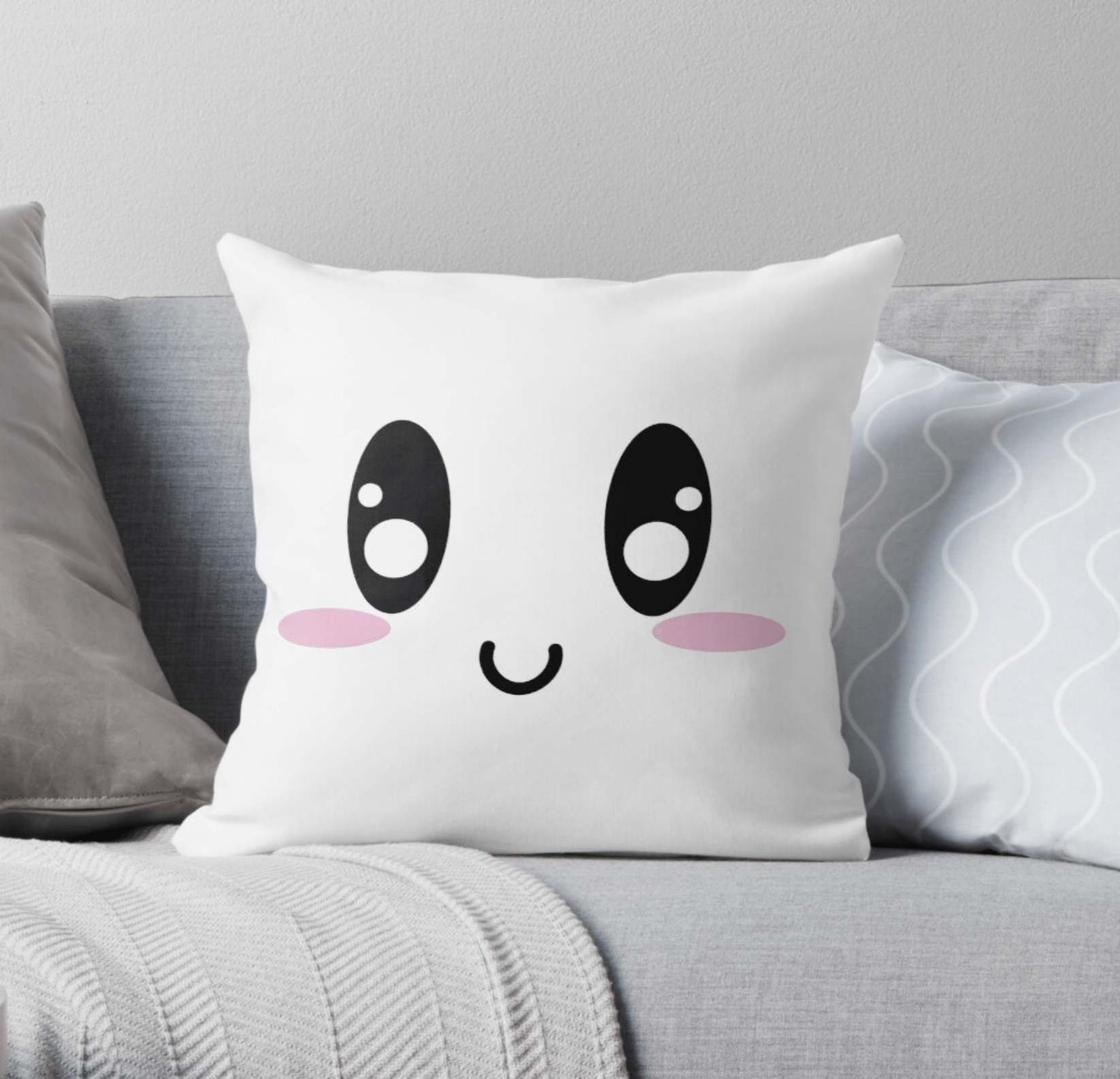 Kawaii Pillow, I designed. ^.^ r/Kawaii