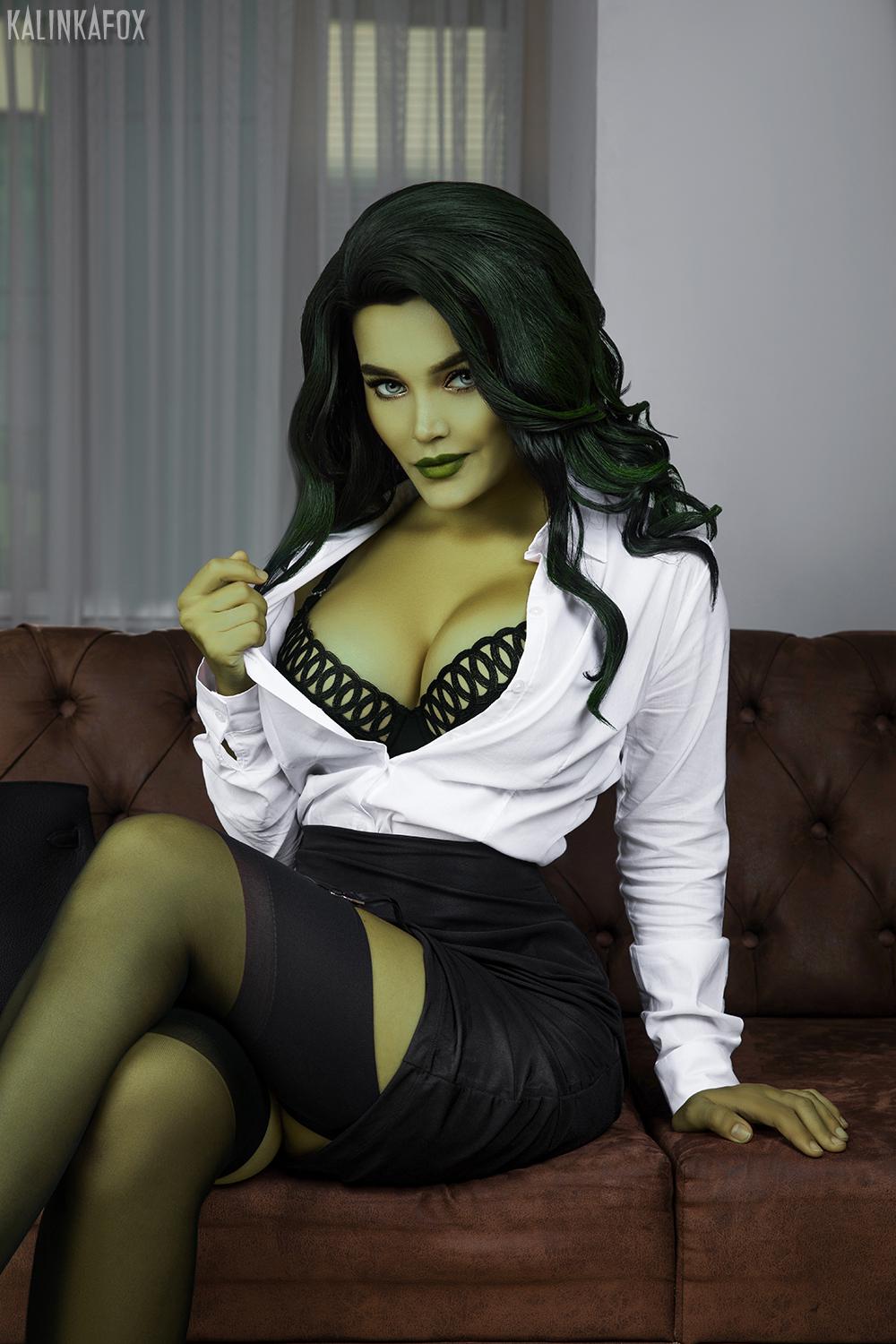 She-Hulk (KalinkaFox) [Marvel] : rule34