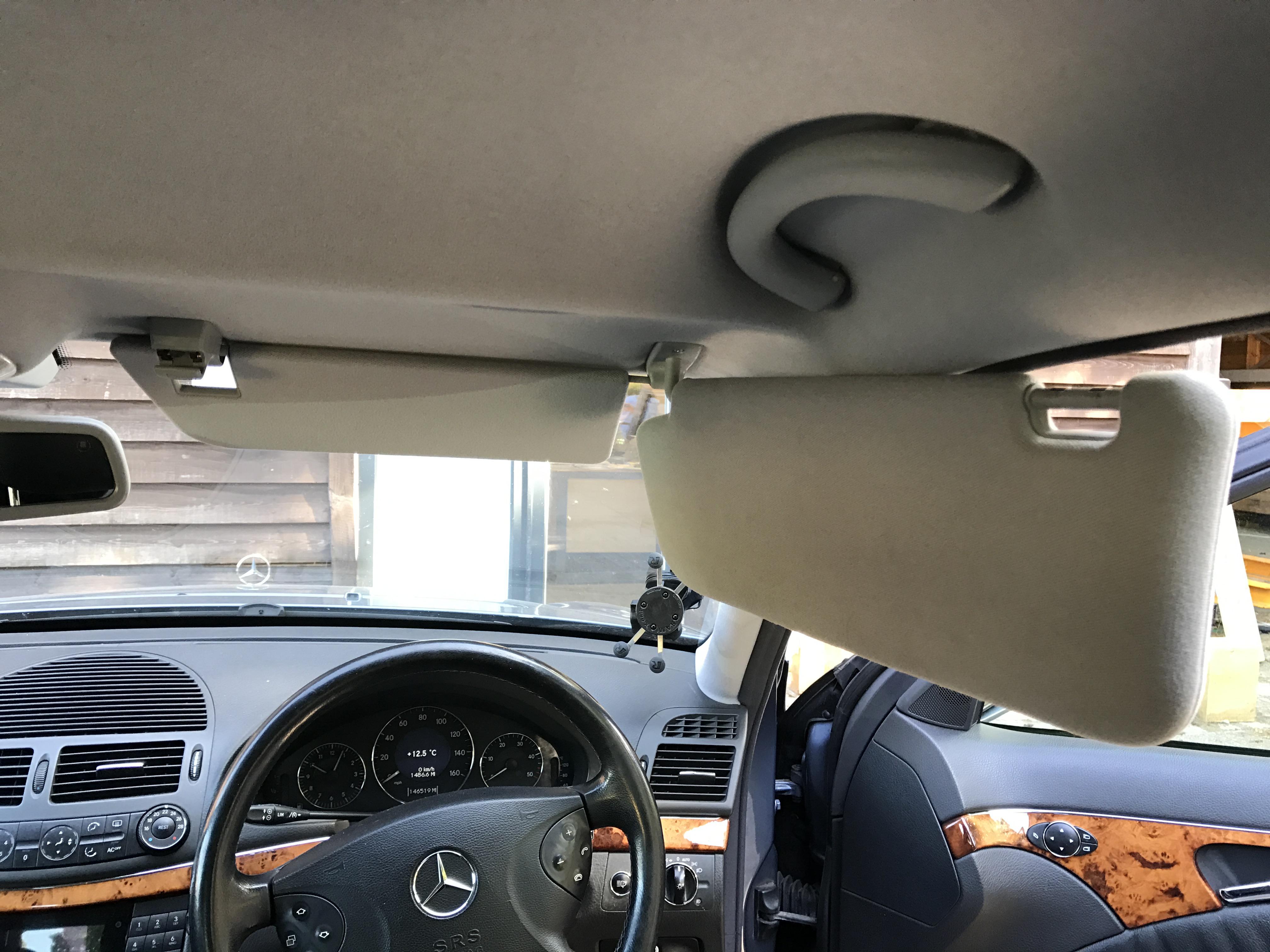 This car has TWO sun visors! r/mildlyinteresting