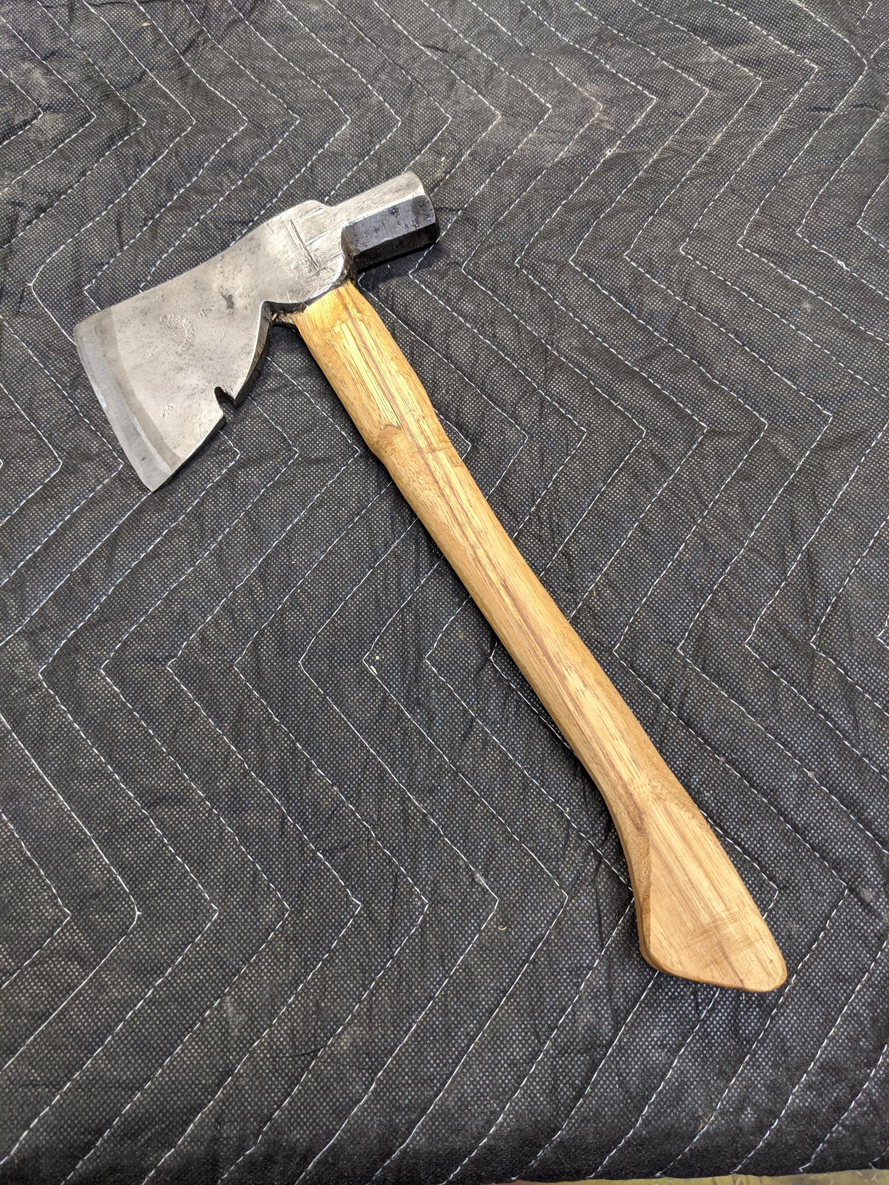 I found a 5 gallon bucket of rusty old axe heads at an estate sale for