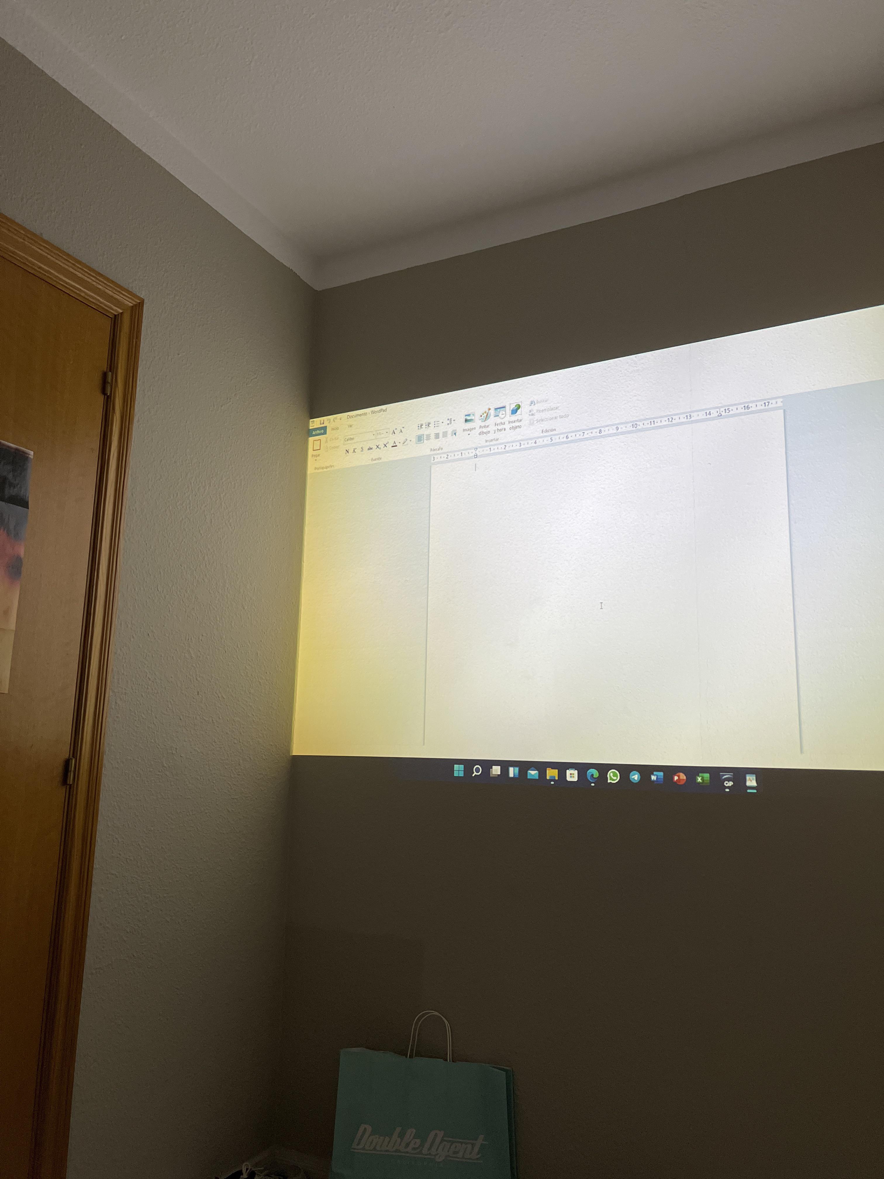 How can I fix that yellow? Is it dirt? r/projectors