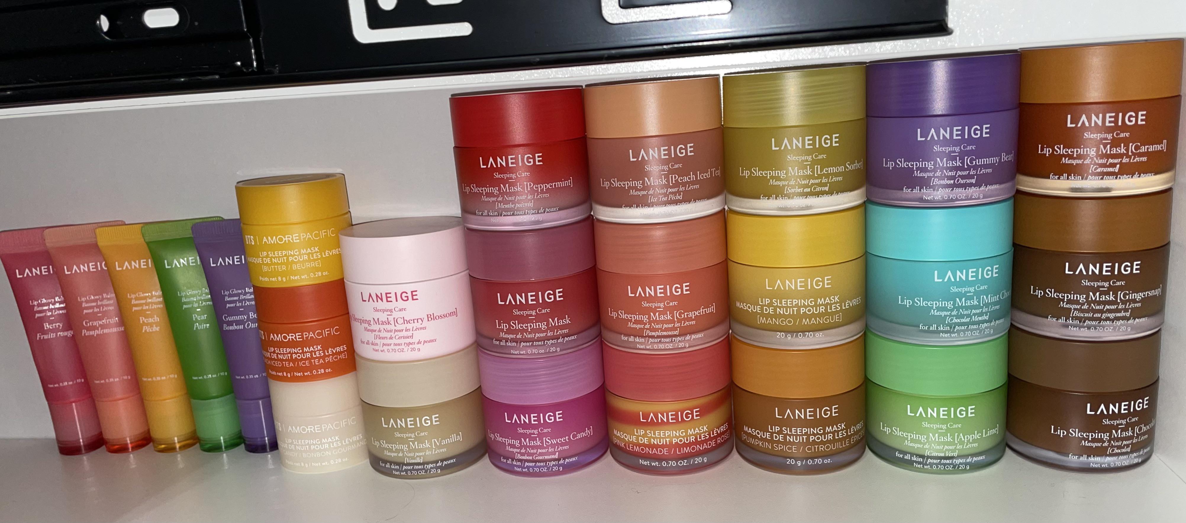 Complete Laneige Lip Sleeping Mask Collection r/AsianBeauty