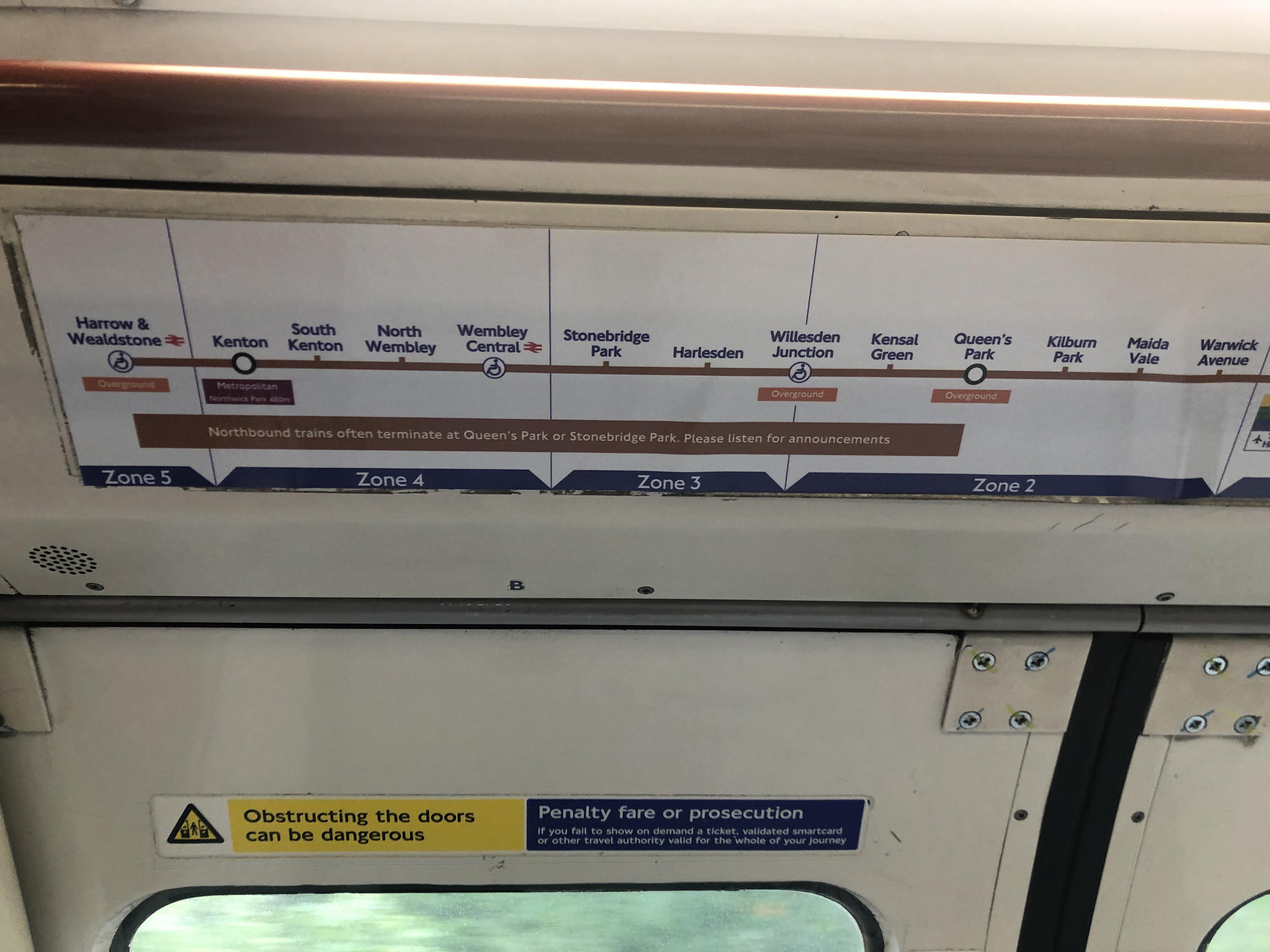 new bakerloo line carriage map r/LondonUnderground