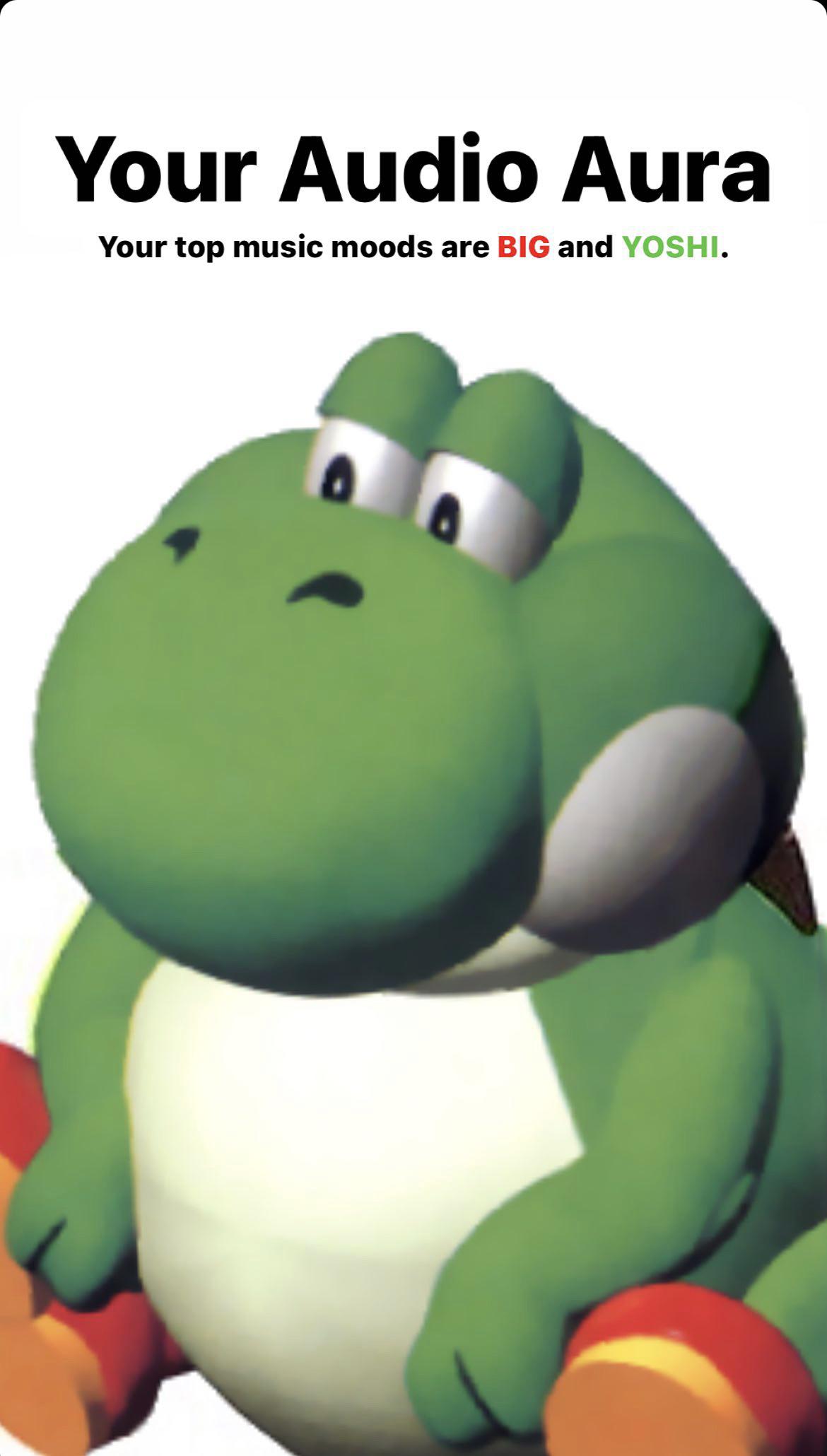 Checkout my Spotify Wrapped Audio Aura r/videogamedunkey