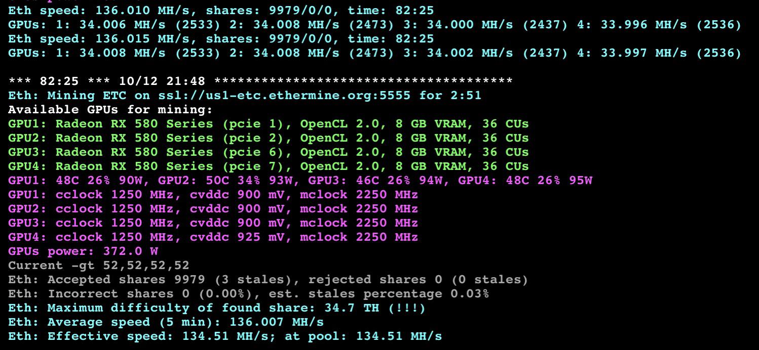 4x 580’s Phoenix miner...is this any good? r/EtherMining