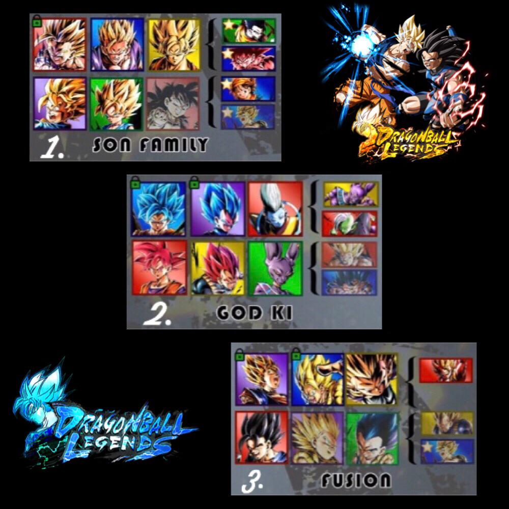 Dragon Ball Legends Top 3 Teams!! (June 2019) r/DragonballLegends