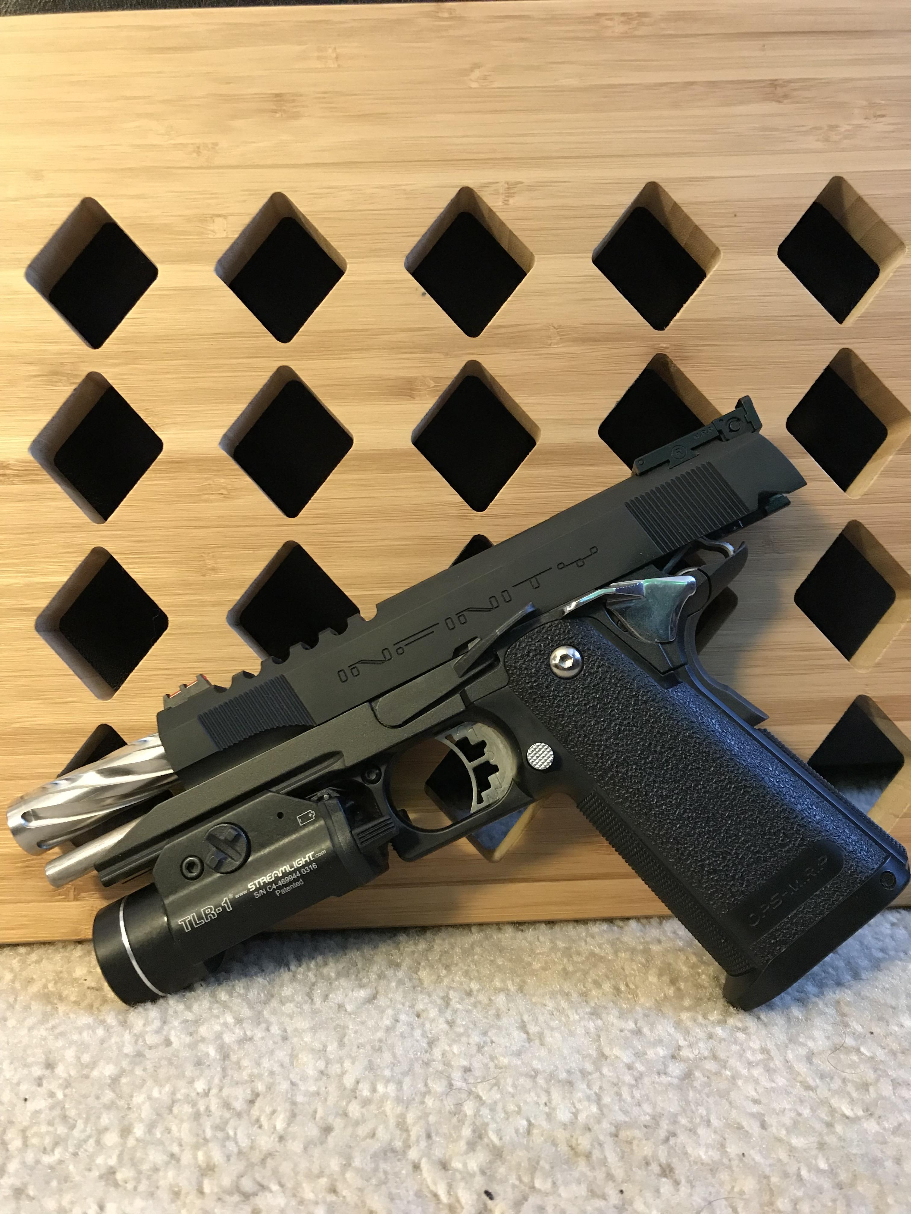 Custom Tm Hi Capa Silver Match airsoft