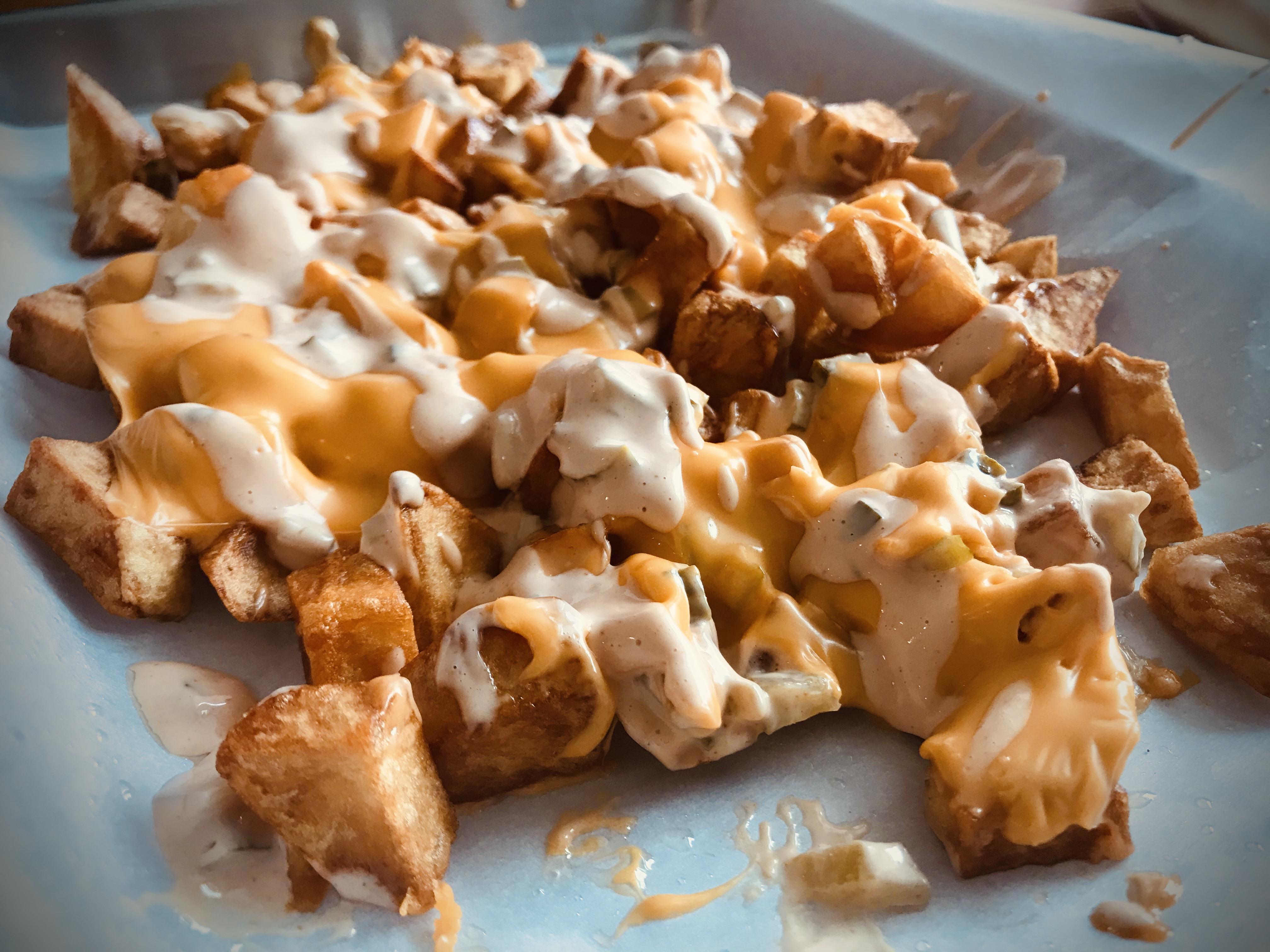 [homemade] animal style fries r/food