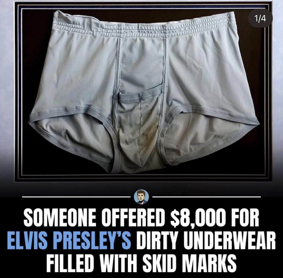 Elvis underwear r/trashy