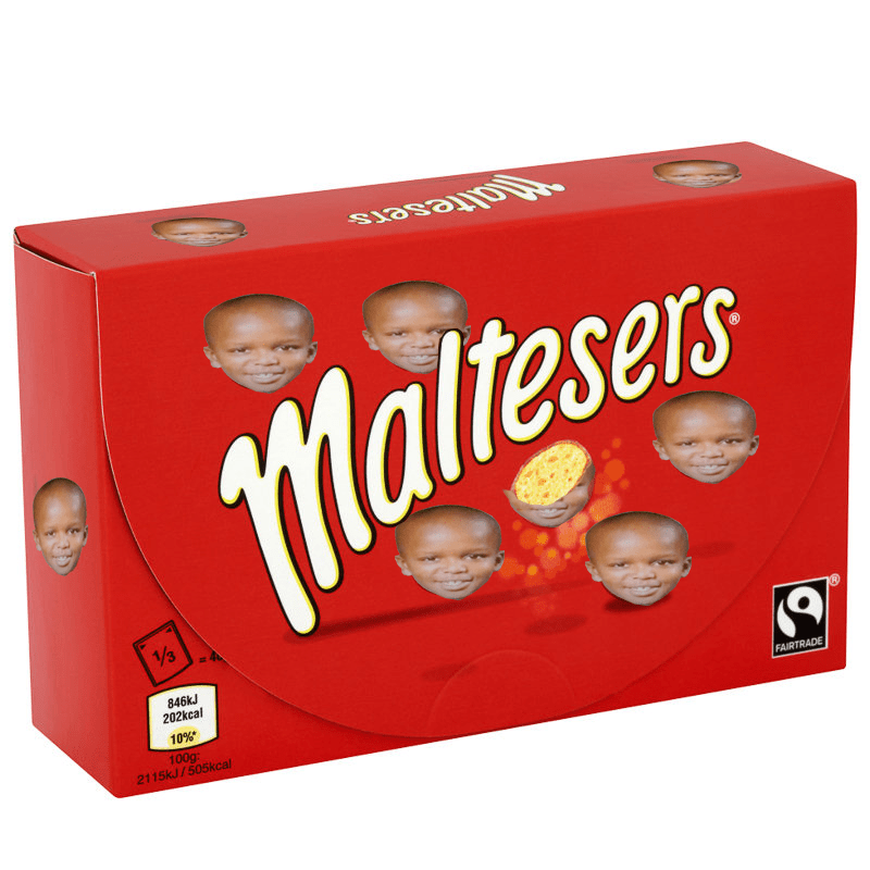 New Maltesers box art ksi