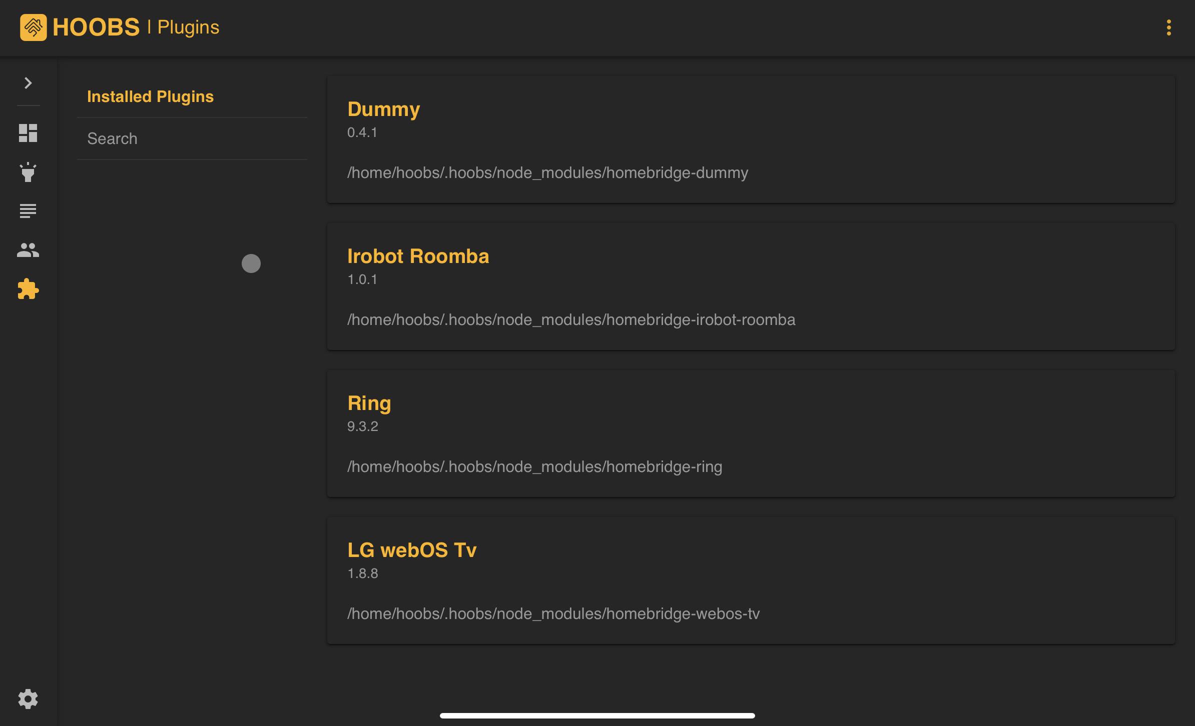 Plugin screen not functional (and Ring plugin cant contact ring servers