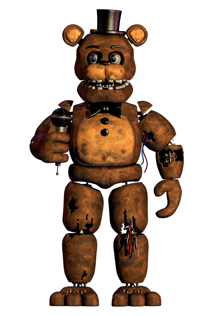 [RENDER] Withered Freddy Thank you Recreation r/fivenightsatfreddys