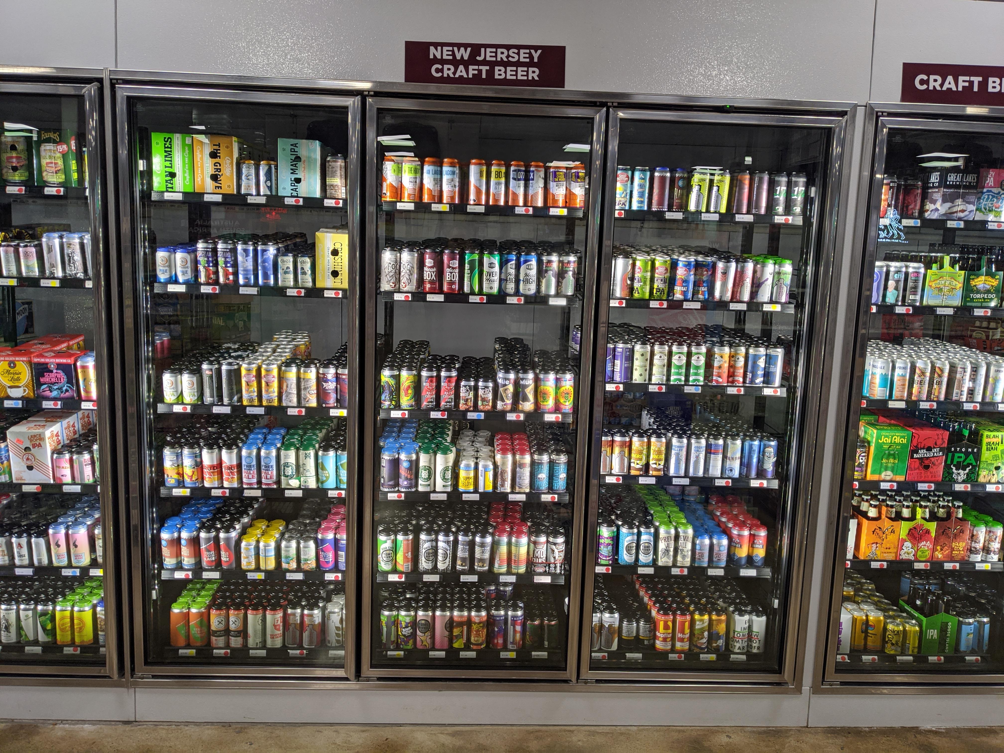 3 doors of just Jersey Craft Beer r/njbeer