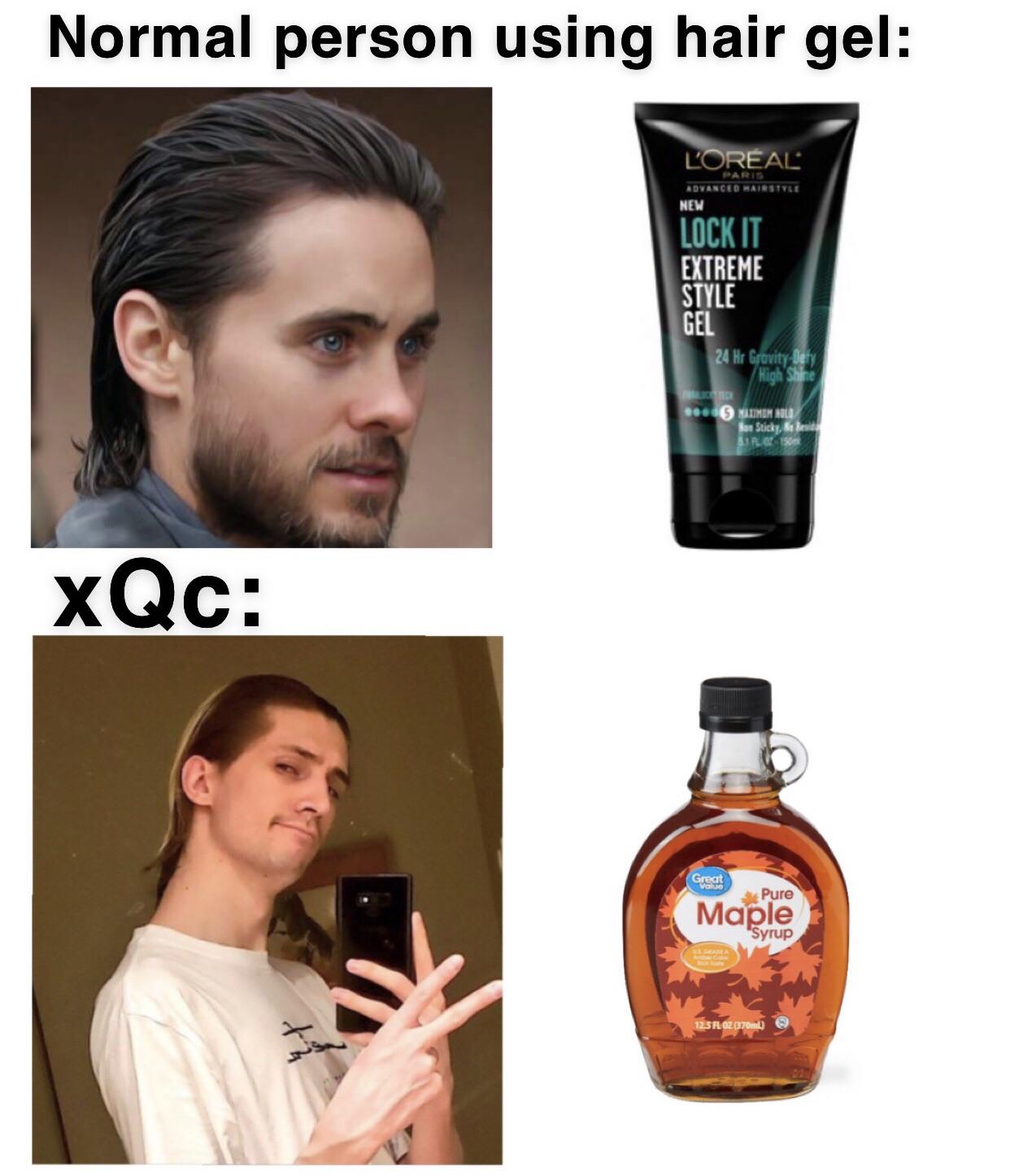 Hair Gel r/xqcow