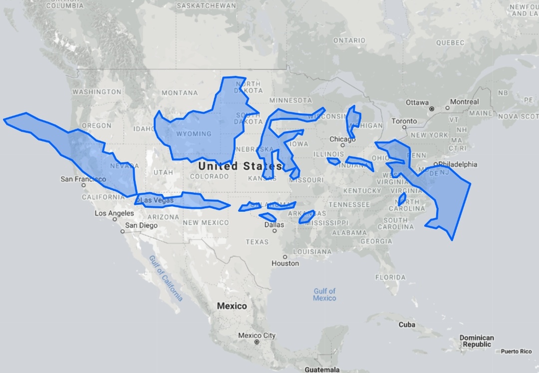 Indonesia over the United States r/MapPorn