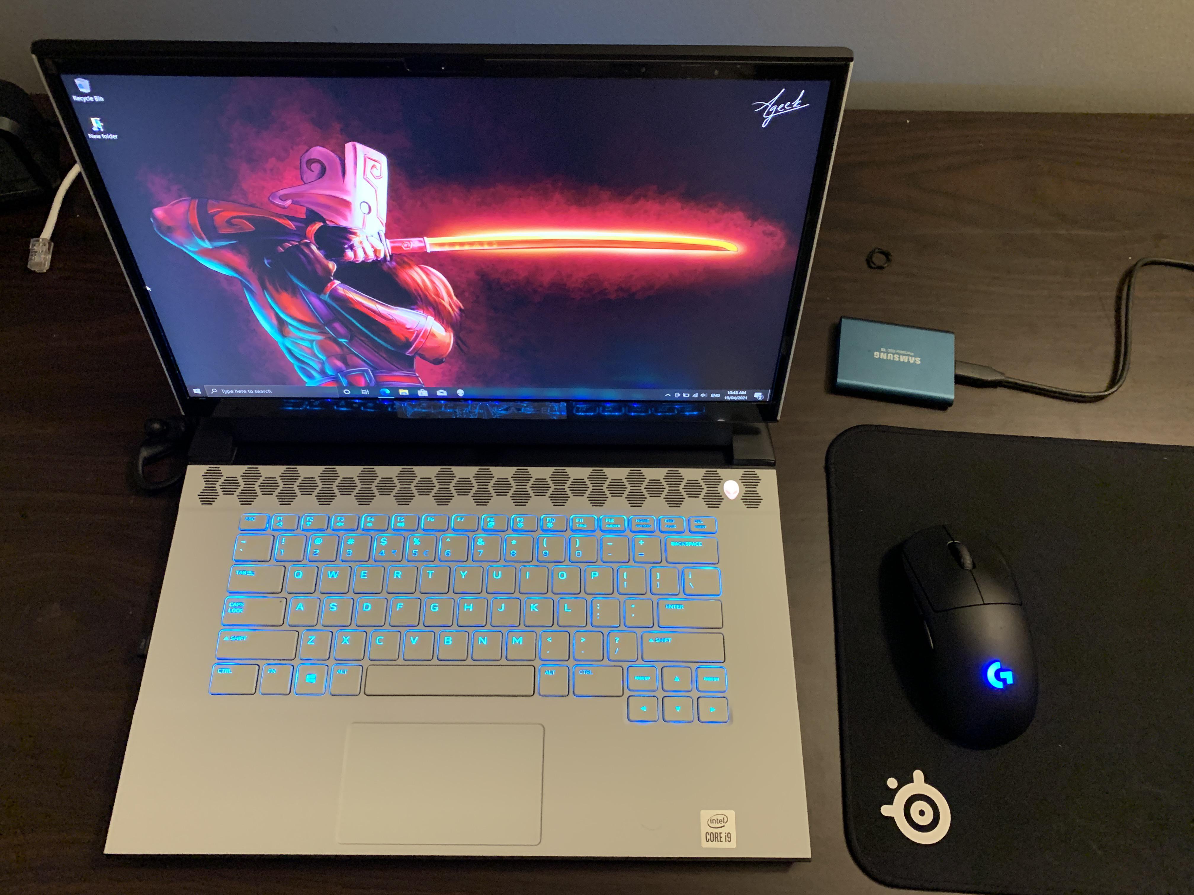Alien fusion thermal profiles Alienware
