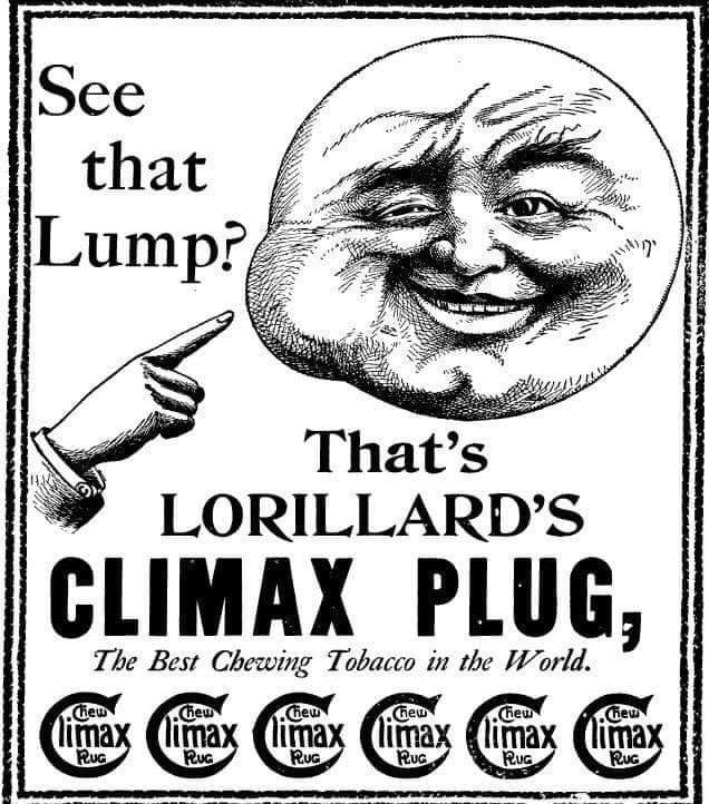 Lorillard's Chewing Tobacco, 1893 r/vintageads