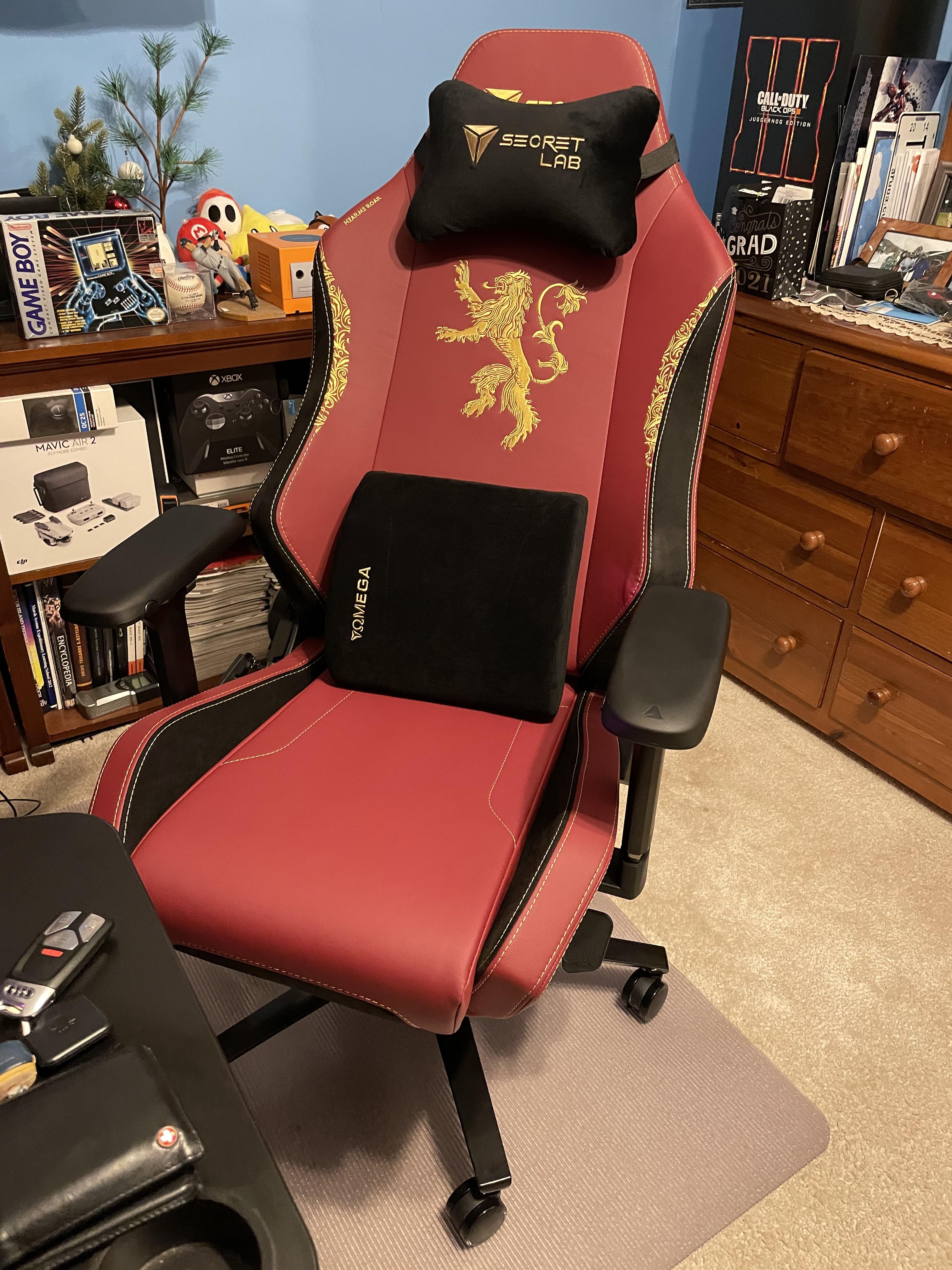 These secretlabs chairs are some of the most beautiful chairs I’ve