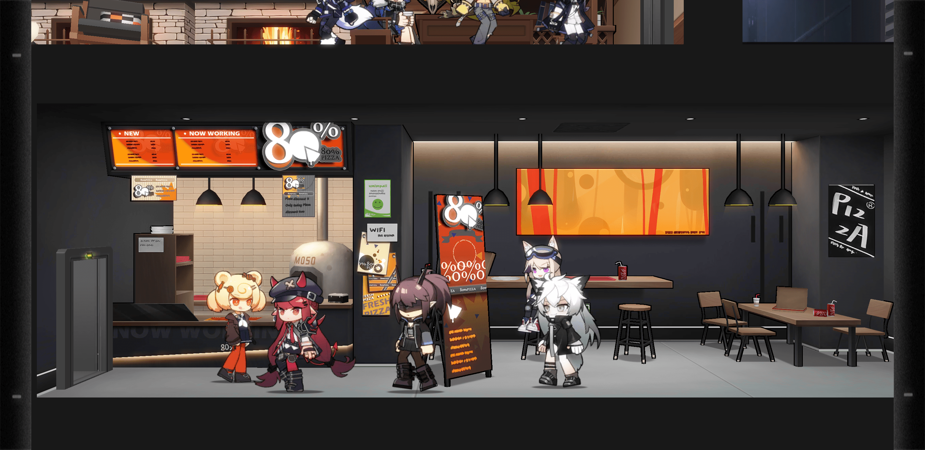 20/20 Pizzeria. 5.4k Ambience. r/arknights