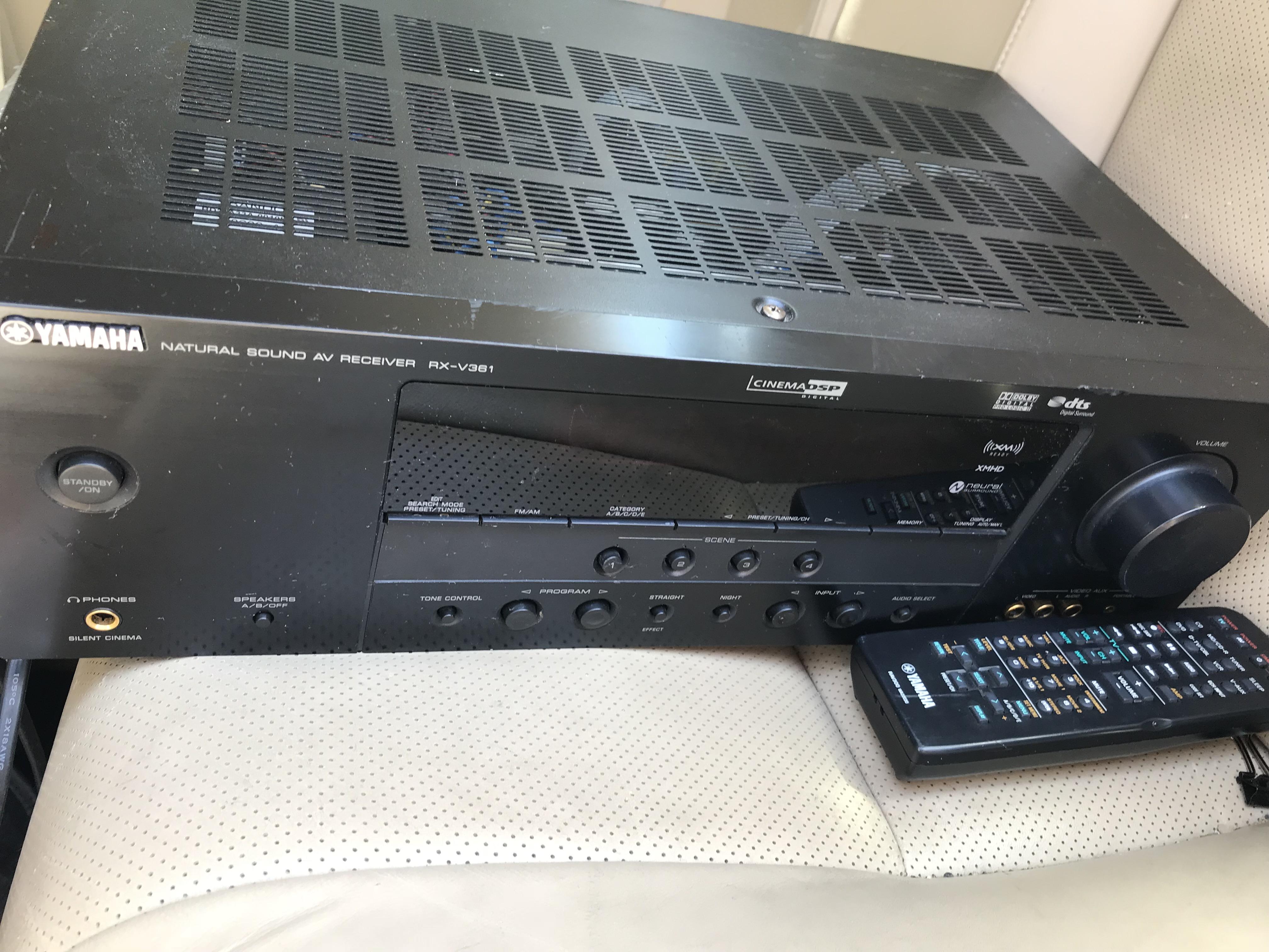 [SHOW OFF] Picked up a used Yamaha RX-V361 receiver for $30. Sells for