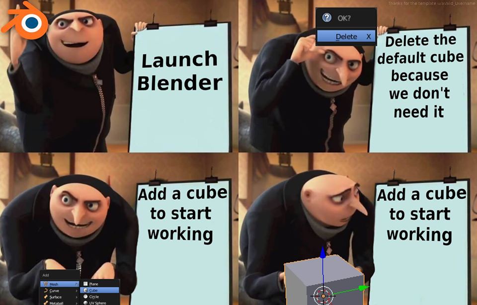 Blender Software Memes