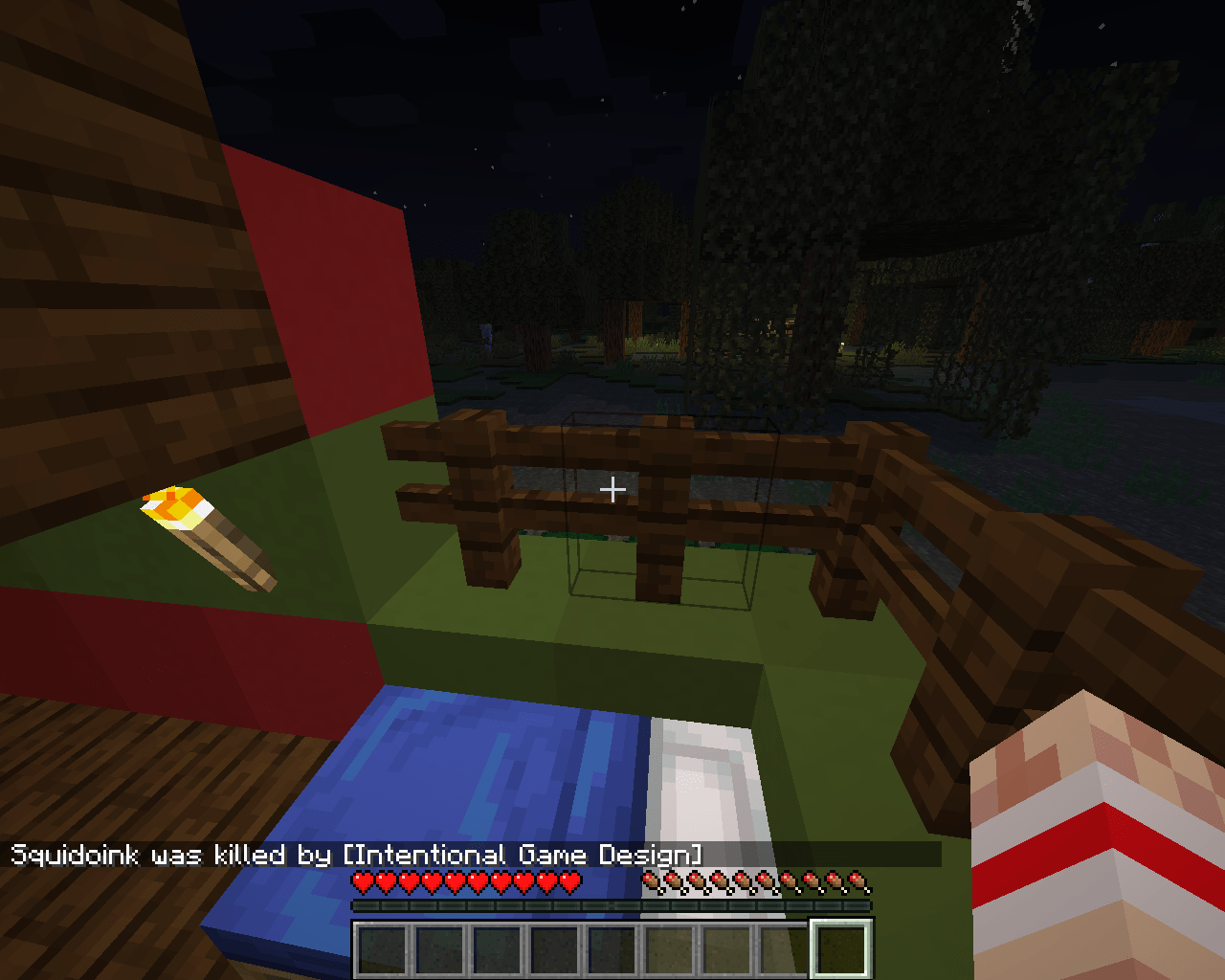 I was playing survival and was trying to find ancient debris in the