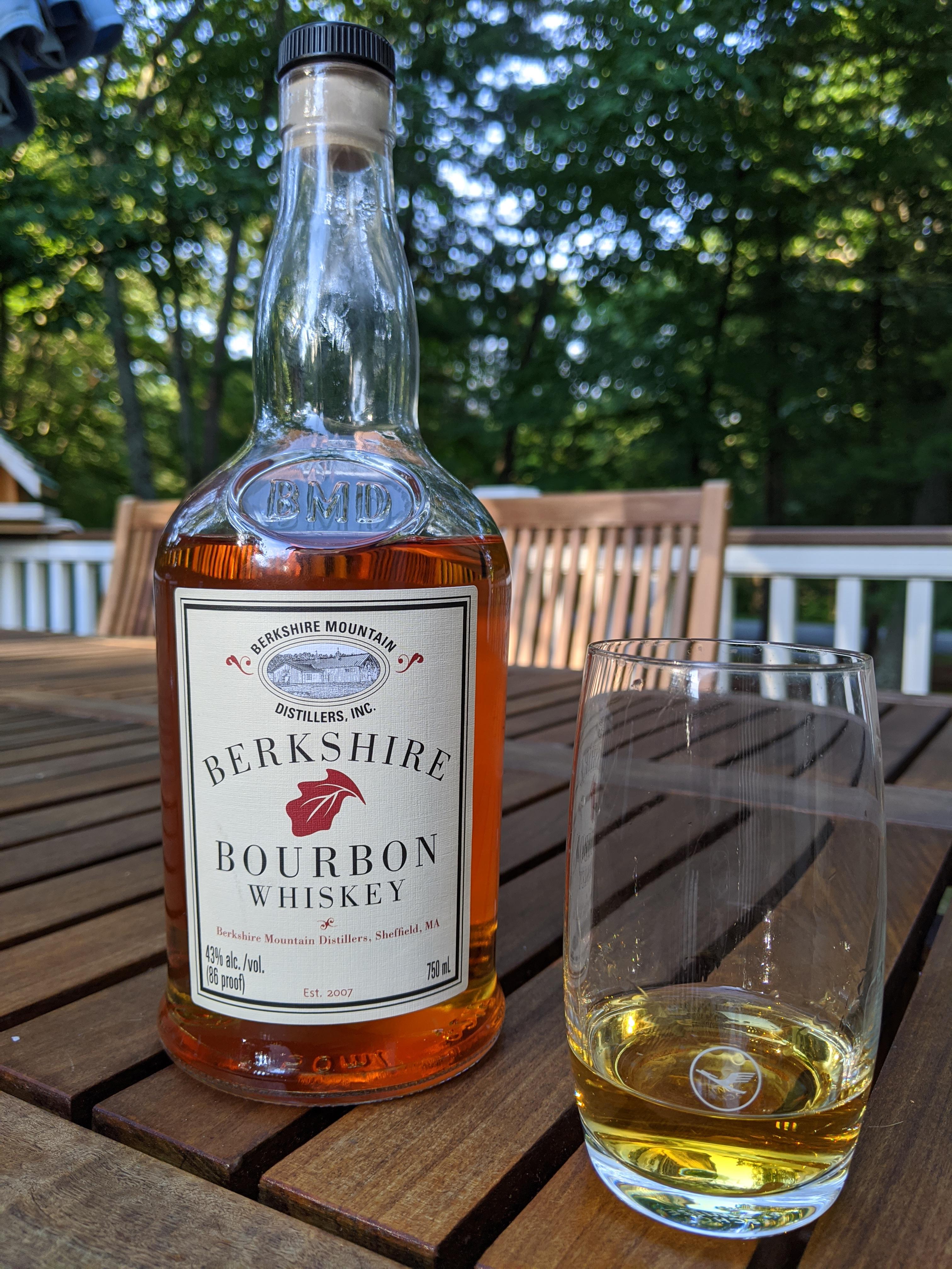 Berkshire Mountain Distillers Berkshire Bourbon Whiskey, 86 proof