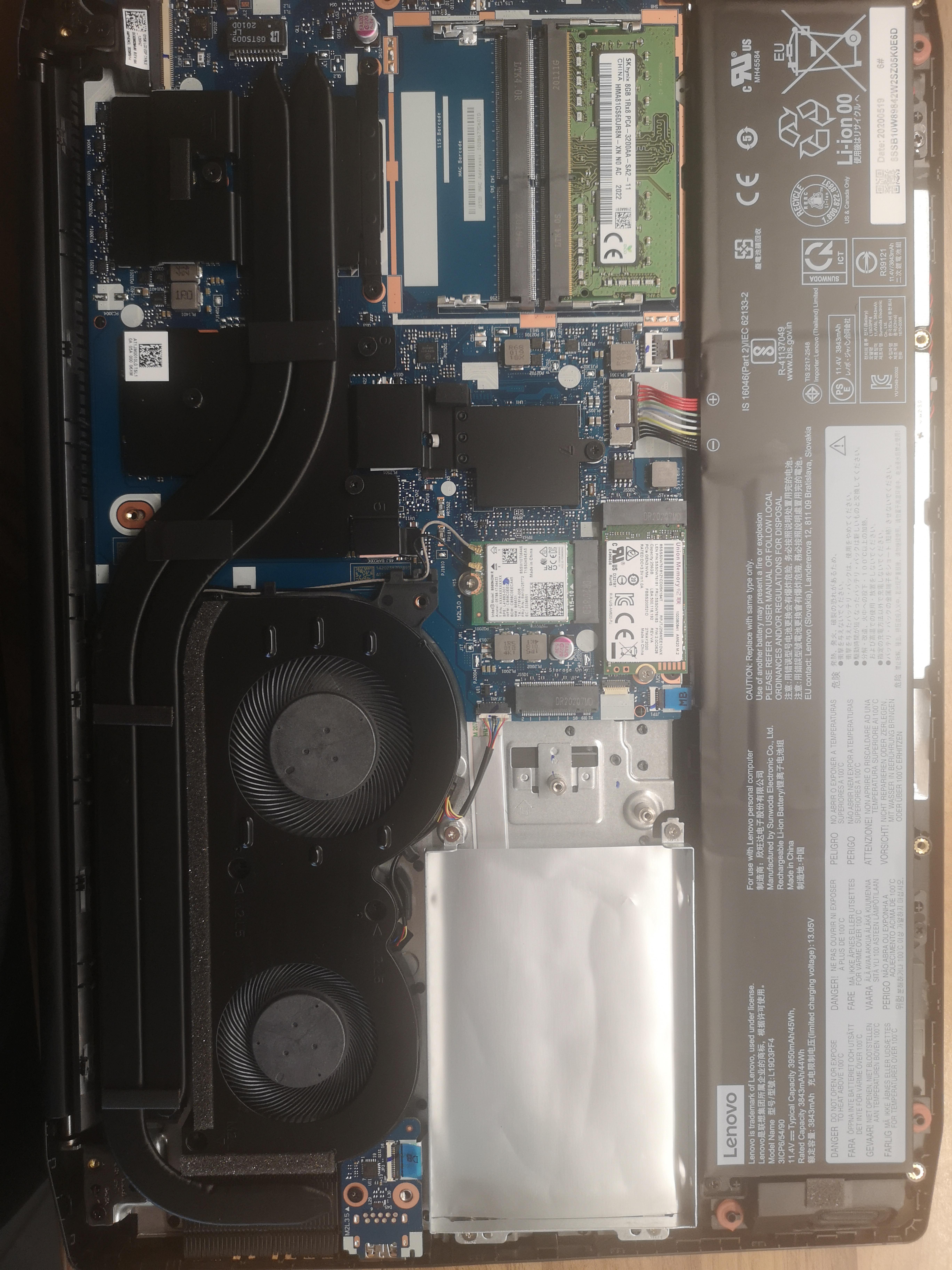 Lenovo ideapad gaming 315IMH05 additional hard drive r/GamingLaptops