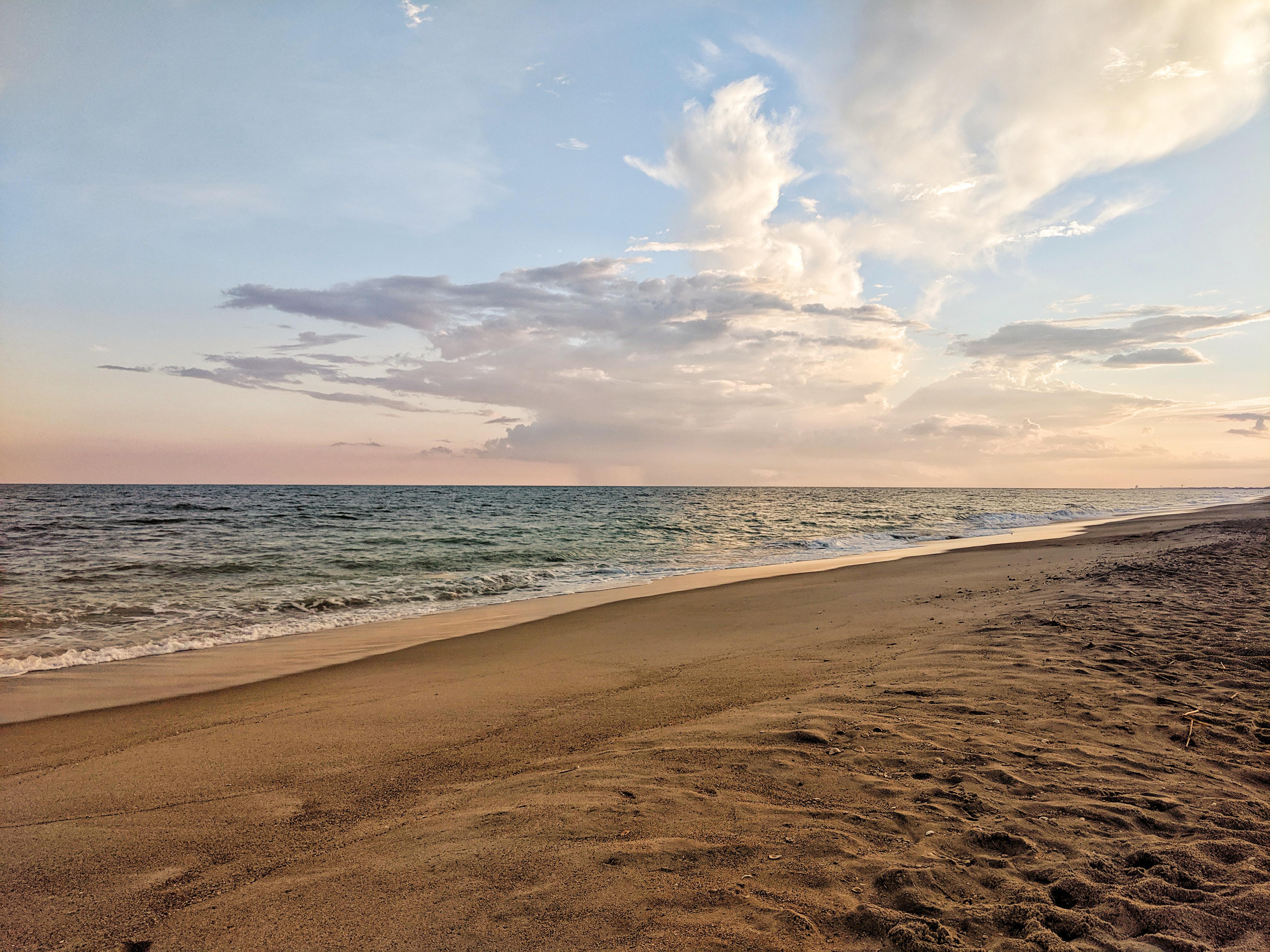 Sunset Holden Beach NC HD Wallpapers